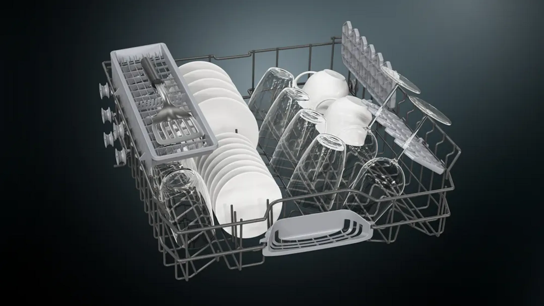 Siemens Einbau-Geschirrspüler iQ100 SN61IX14TE image