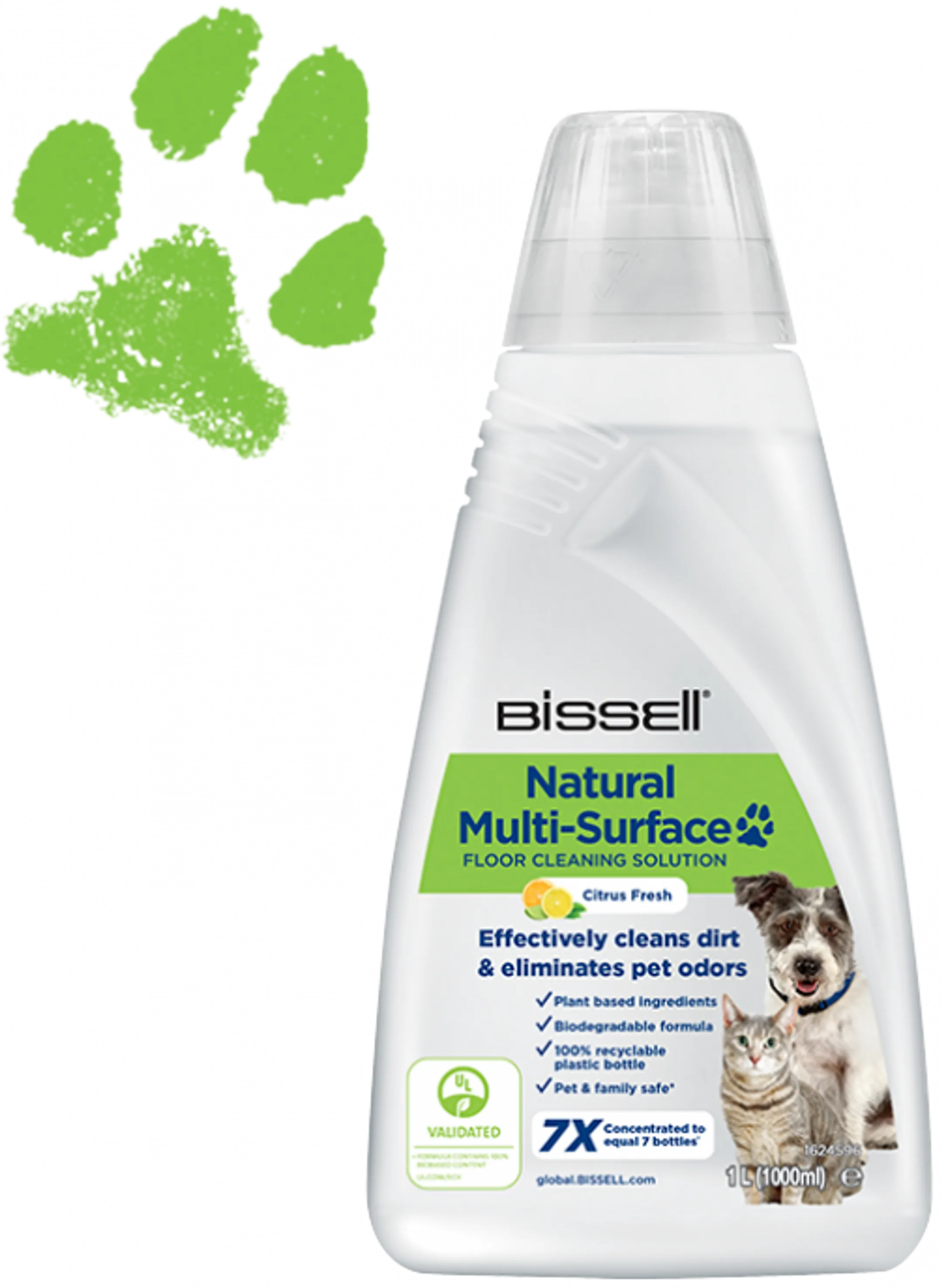 Détergent Natural Multi-Surface Pet - 1L