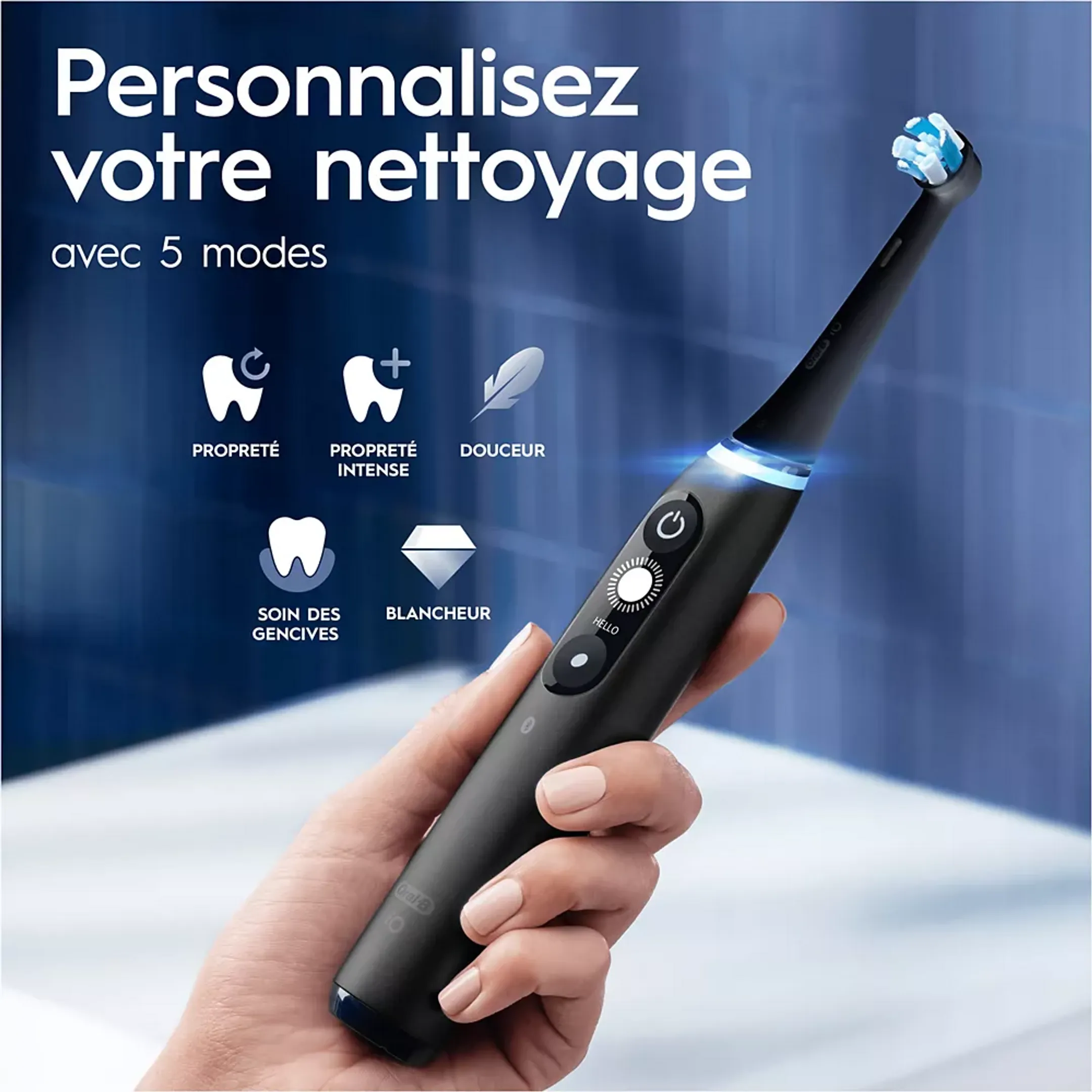 Oral-B Brosse à dent électrique iO Series 7s Black Edition image