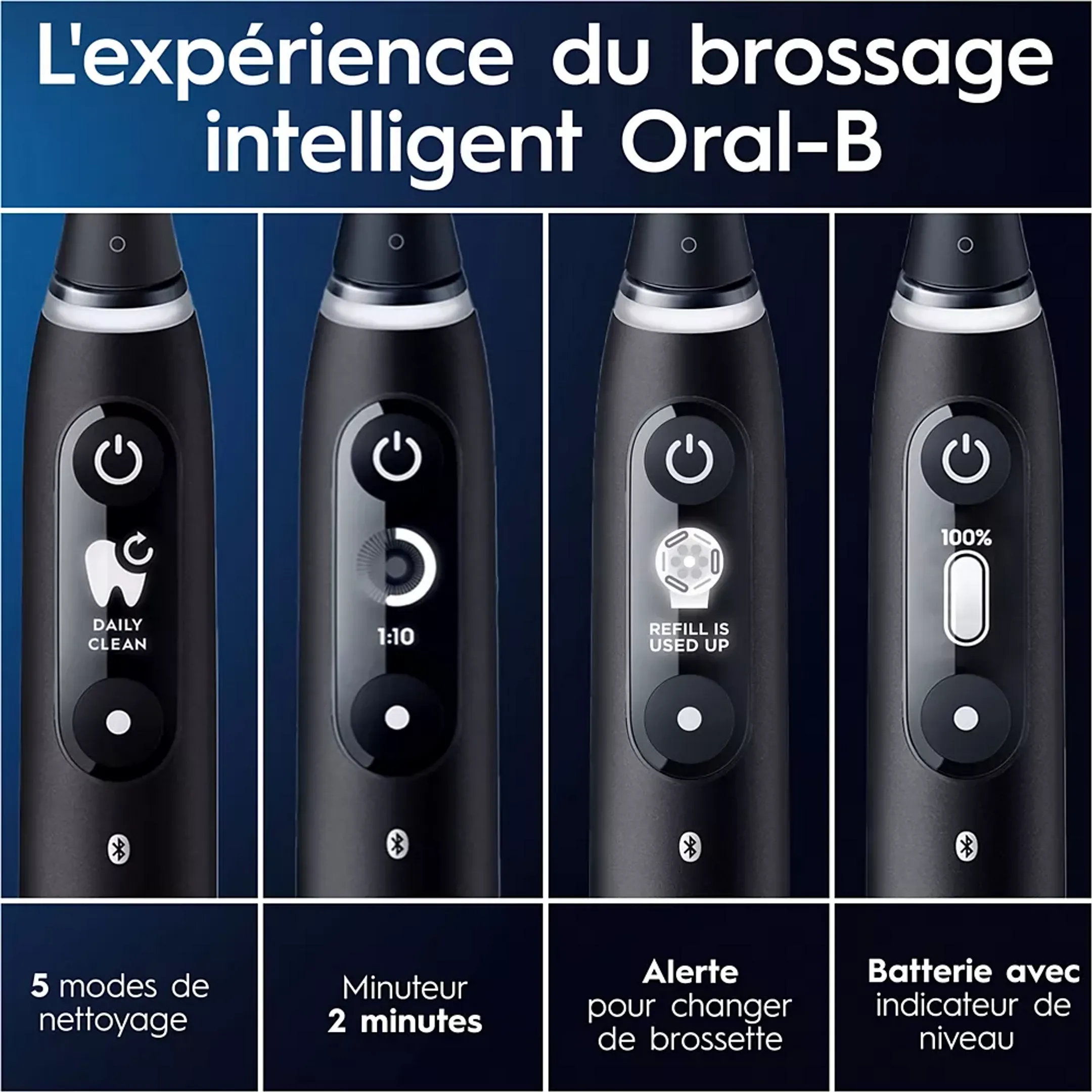 Oral-B Brosse à dent électrique iO Series 7s Black Edition image