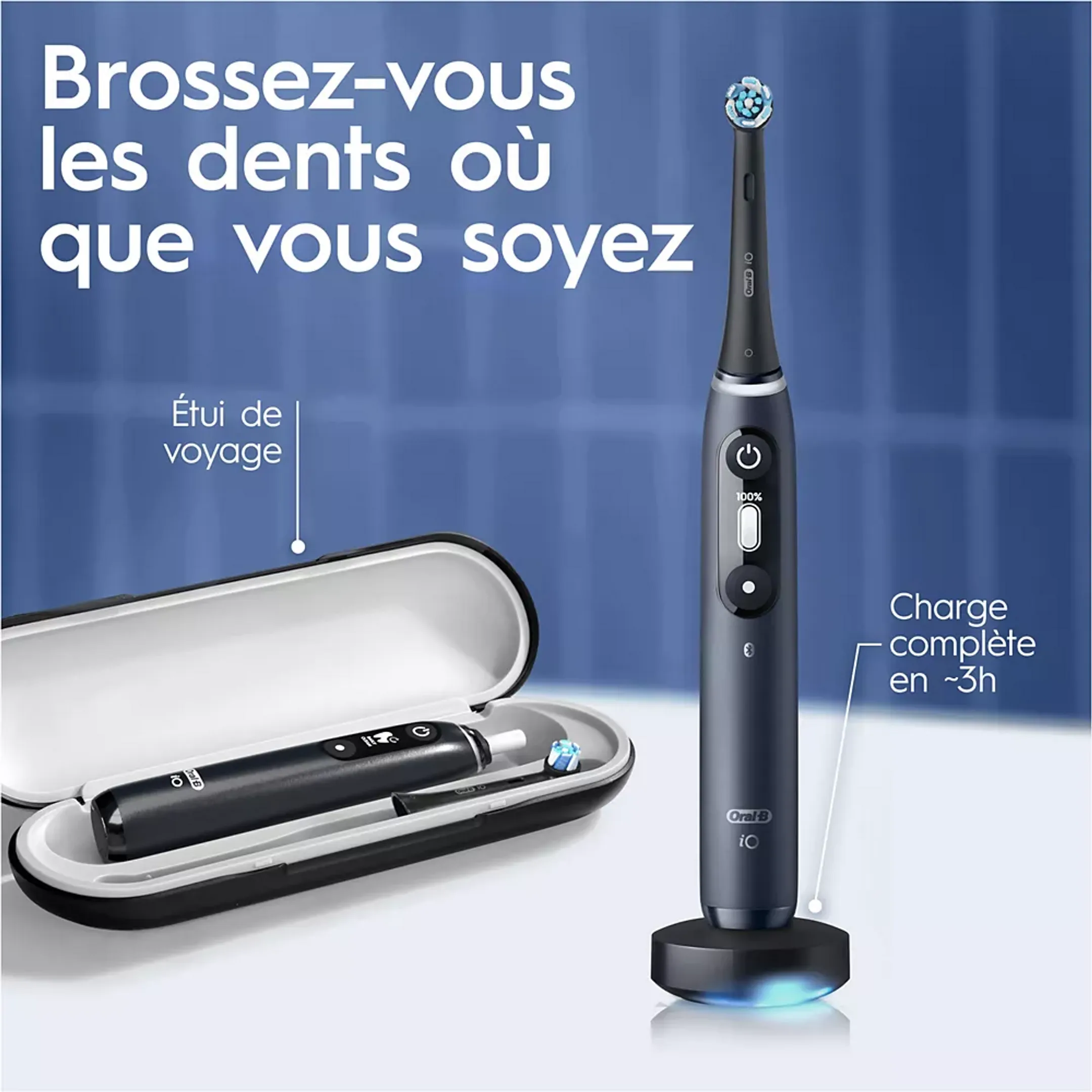 Oral-B Brosse à dent électrique iO Series 7s Black Edition image