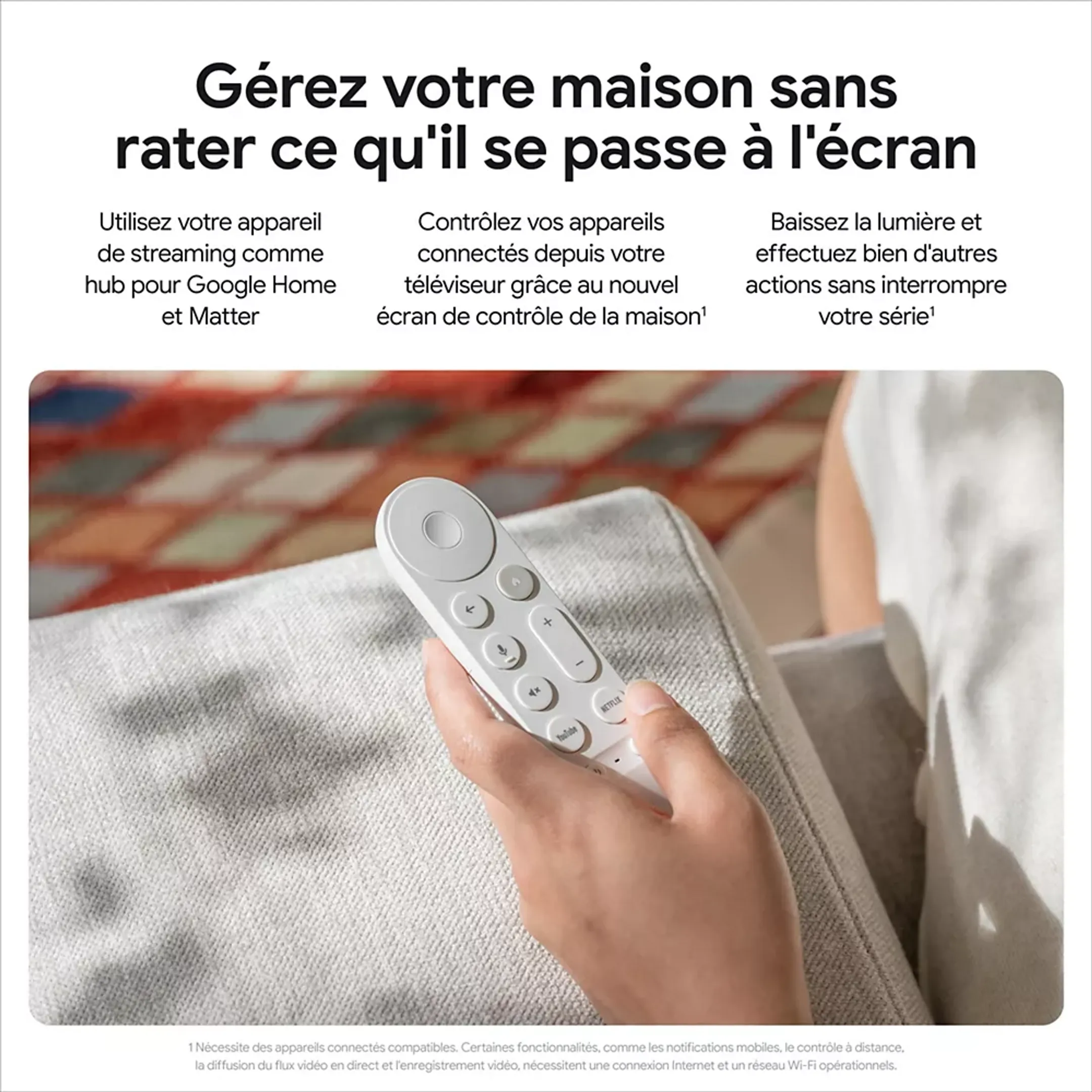 Google Appareil de streaming TV Streamer 4K image