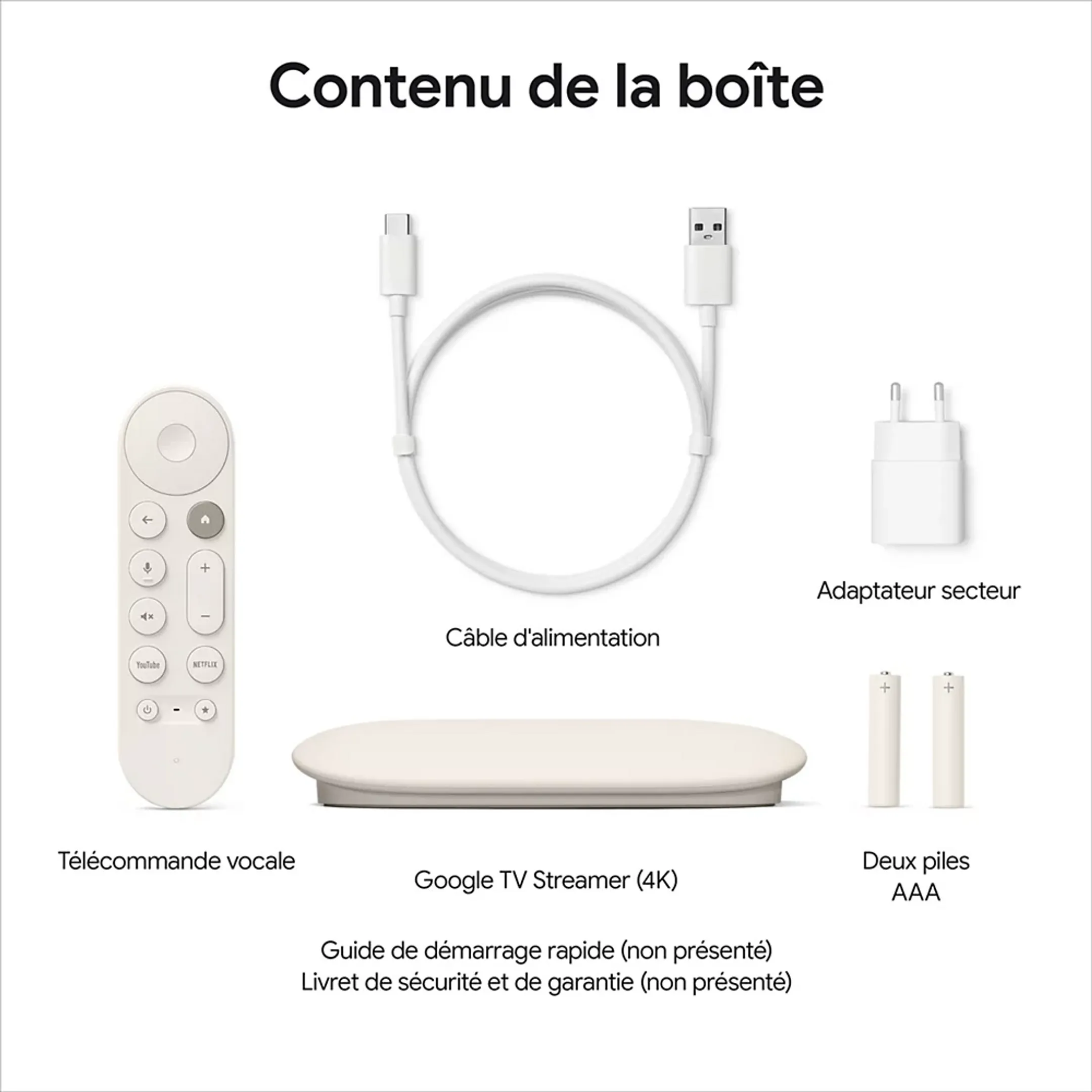 Google Appareil de streaming TV Streamer 4K image