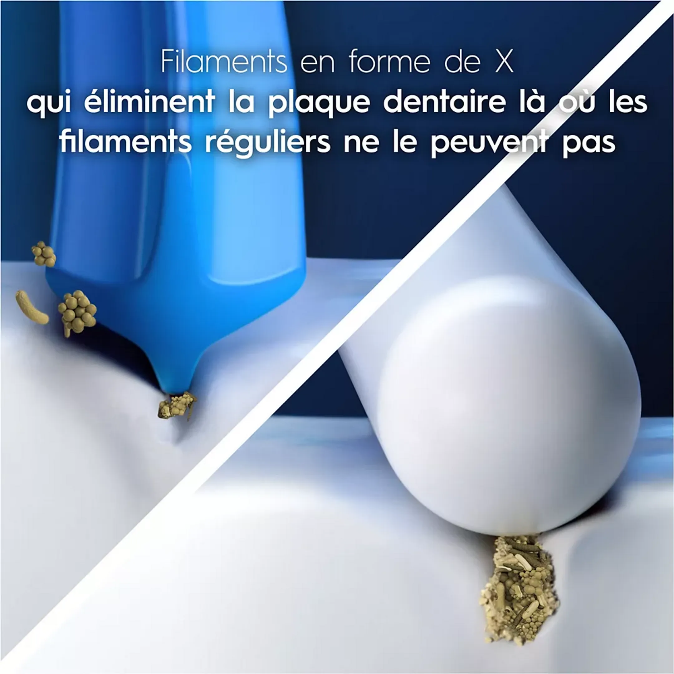 Oral-B Tête de brossage Pro Cross Action Black - 8 Pièces image