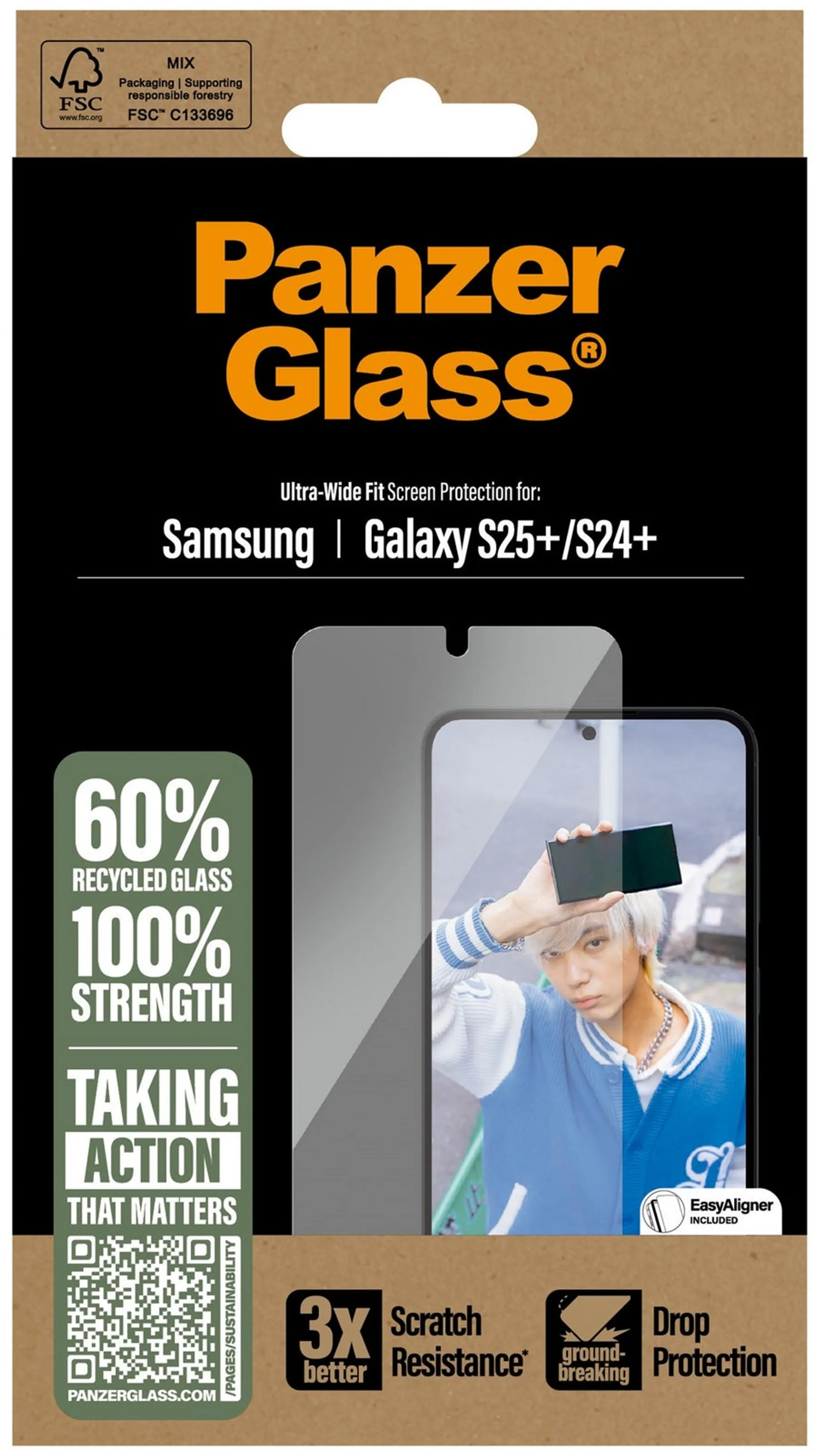 Bundle product Protection écran Galaxy S25+ Ultra-Wide