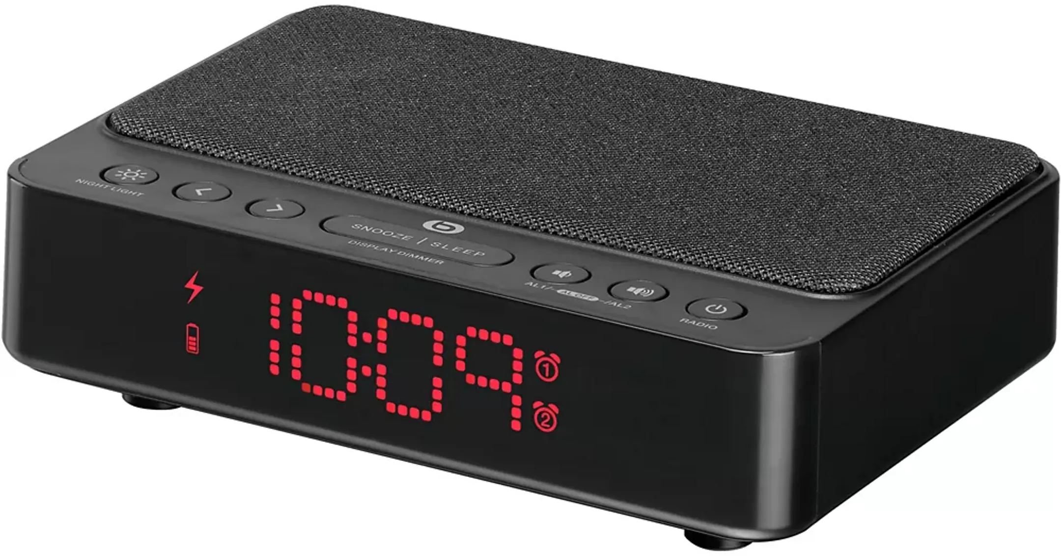Radio réveil avec Charge Induction RRVI-100 - Noir
