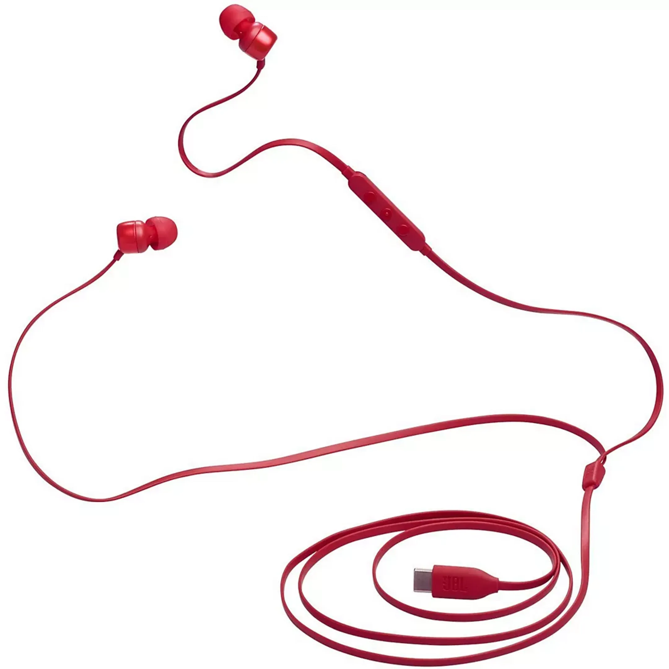JBL Kabelgebundene Kopfhörer Tune 310C - USB-C - Rot image