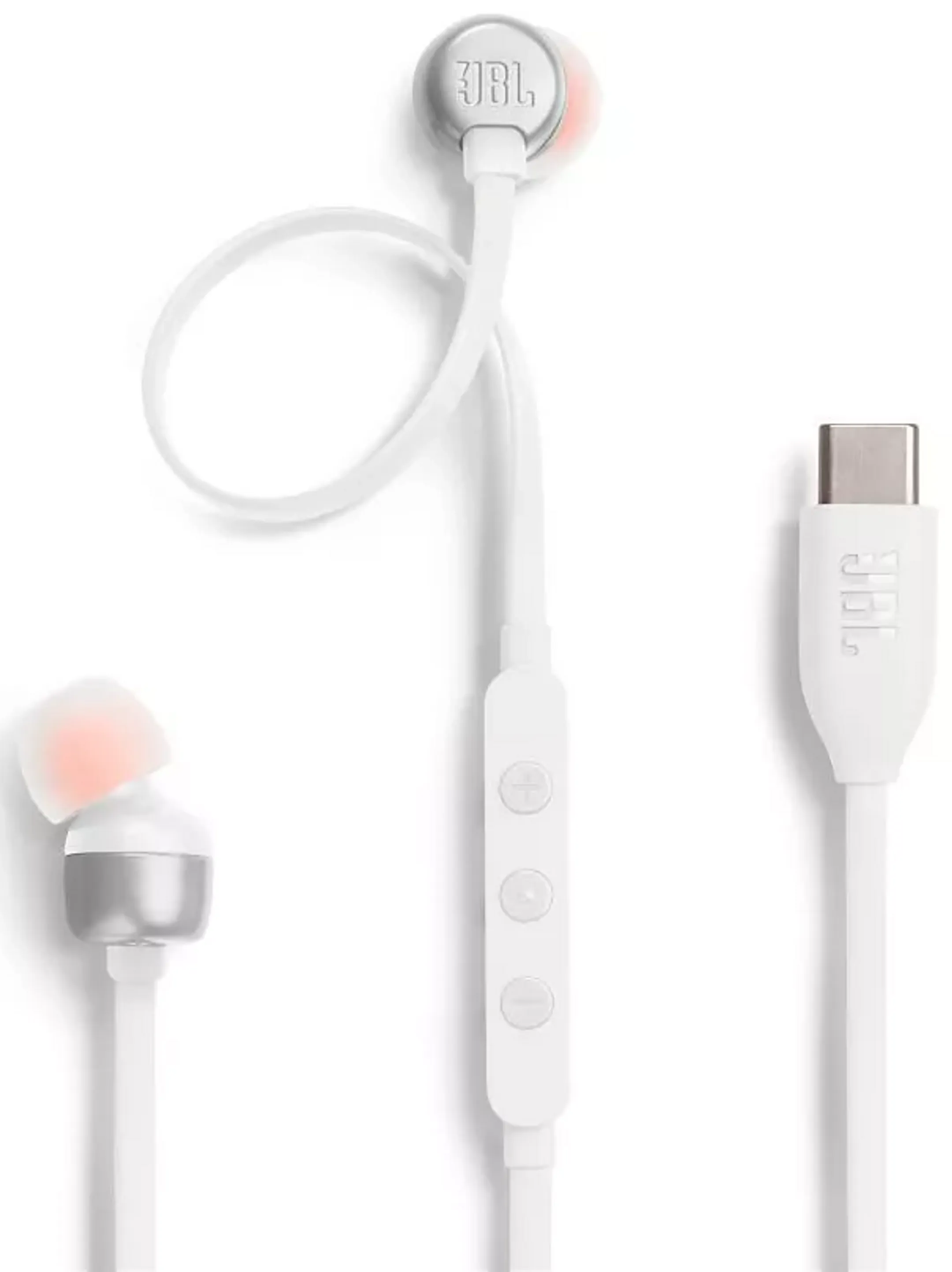 JBL Kabelgebundene Kopfhörer Tune 310C - USB-C - Weiss image