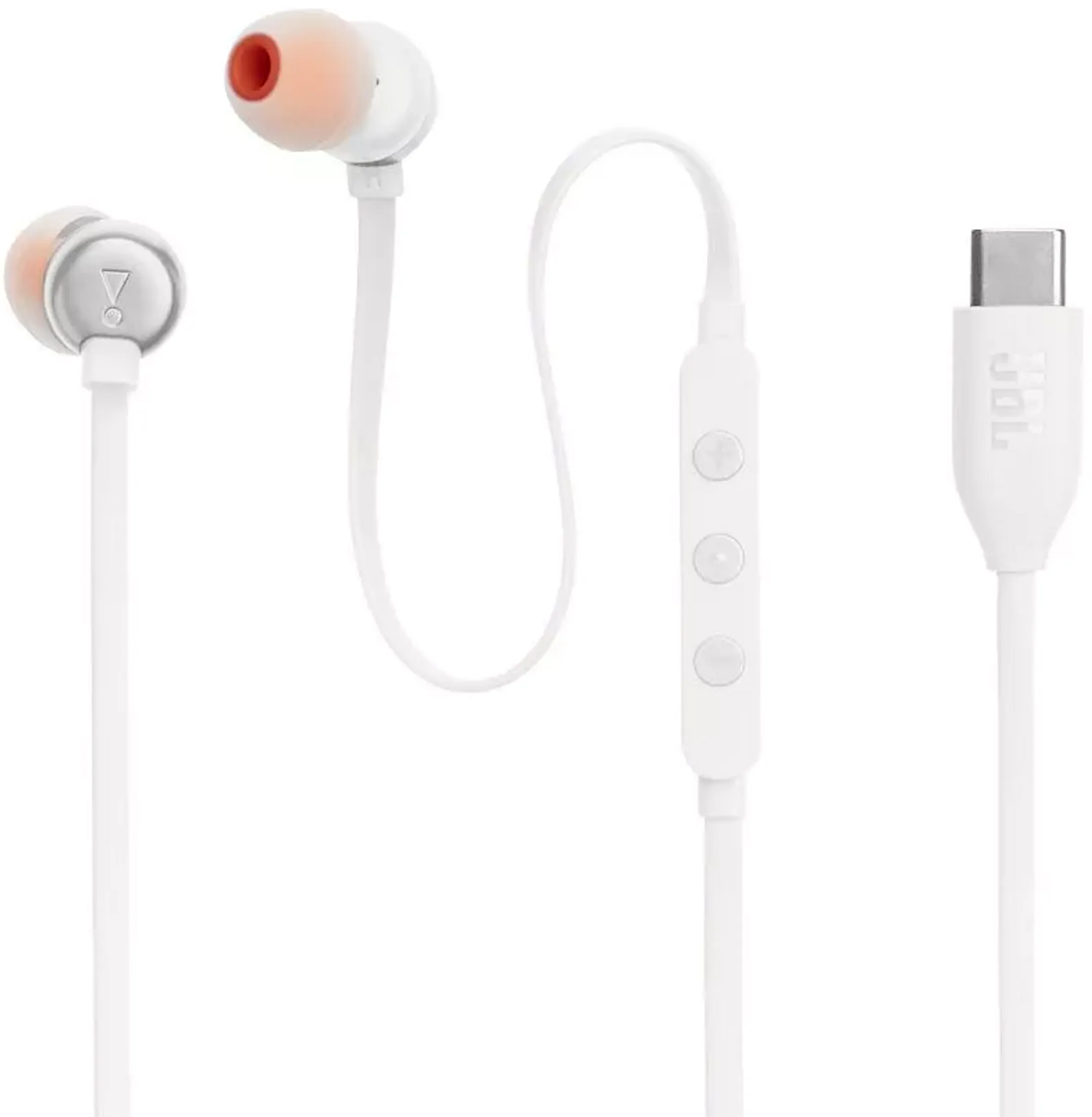 JBL Kabelgebundene Kopfhörer Tune 310C - USB-C - Weiss image