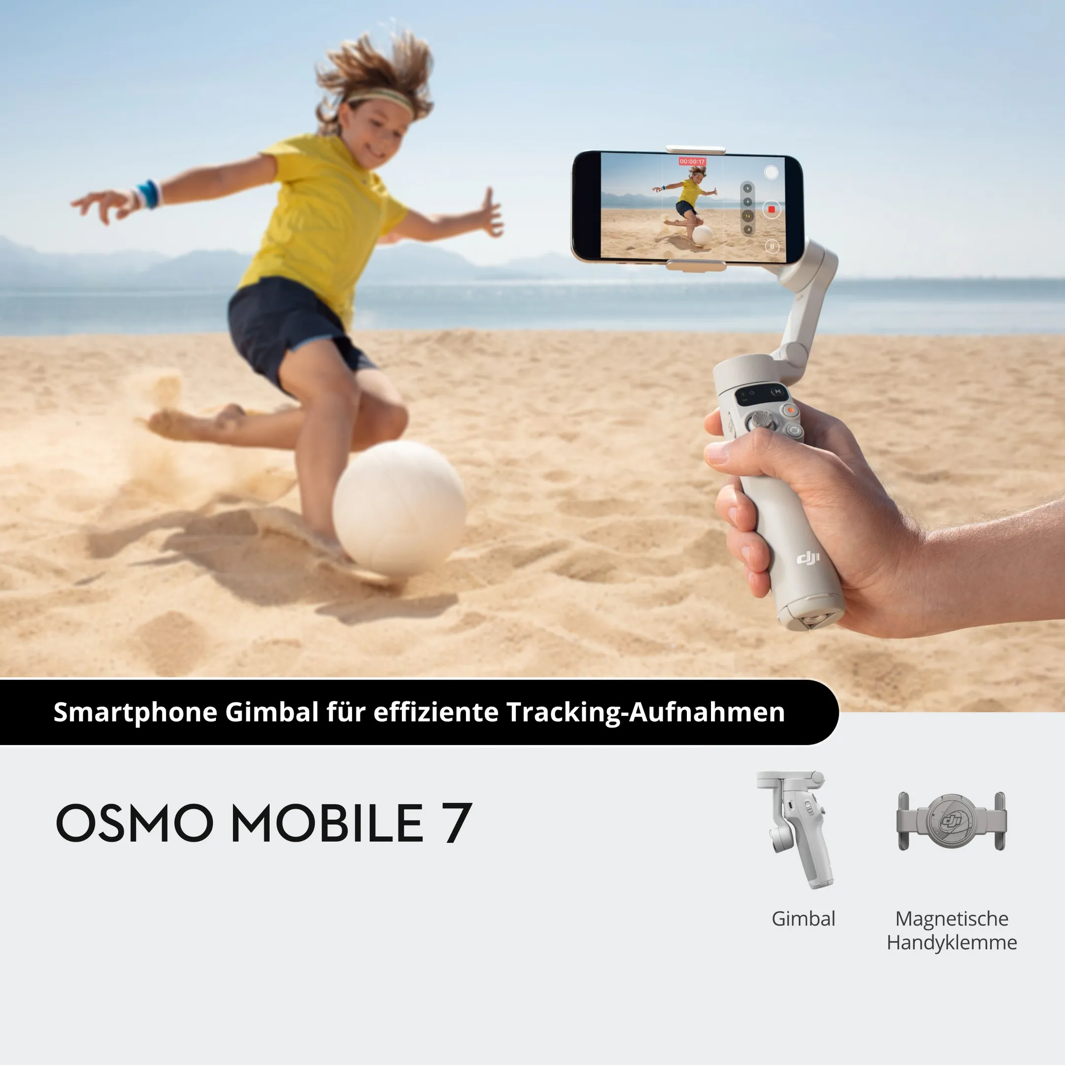 DJI Smartphone-Stabilisator Osmo Mobile 7 - Grau image