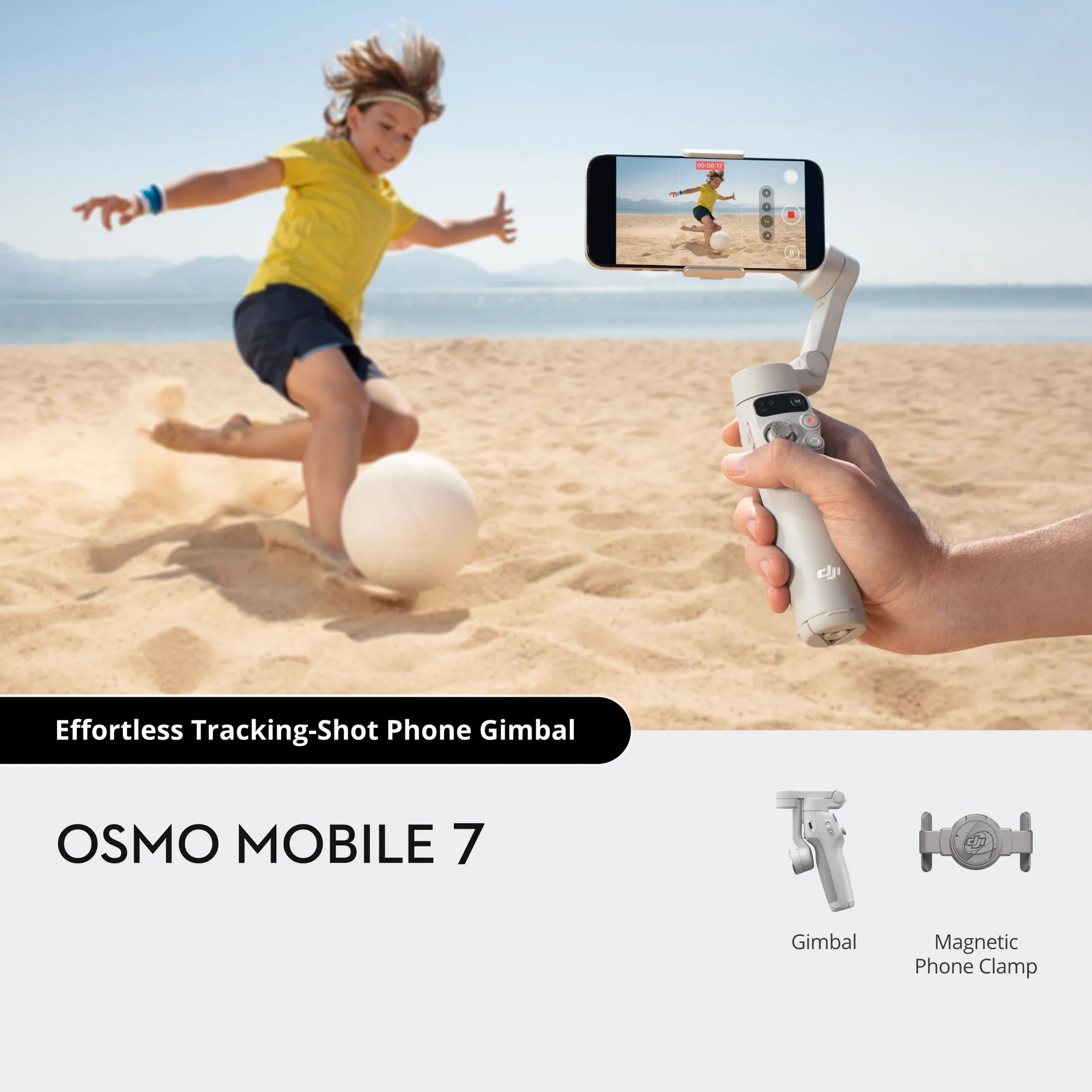 DJI Smartphone stabilizer Osmo Mobile 7 - Grey image
