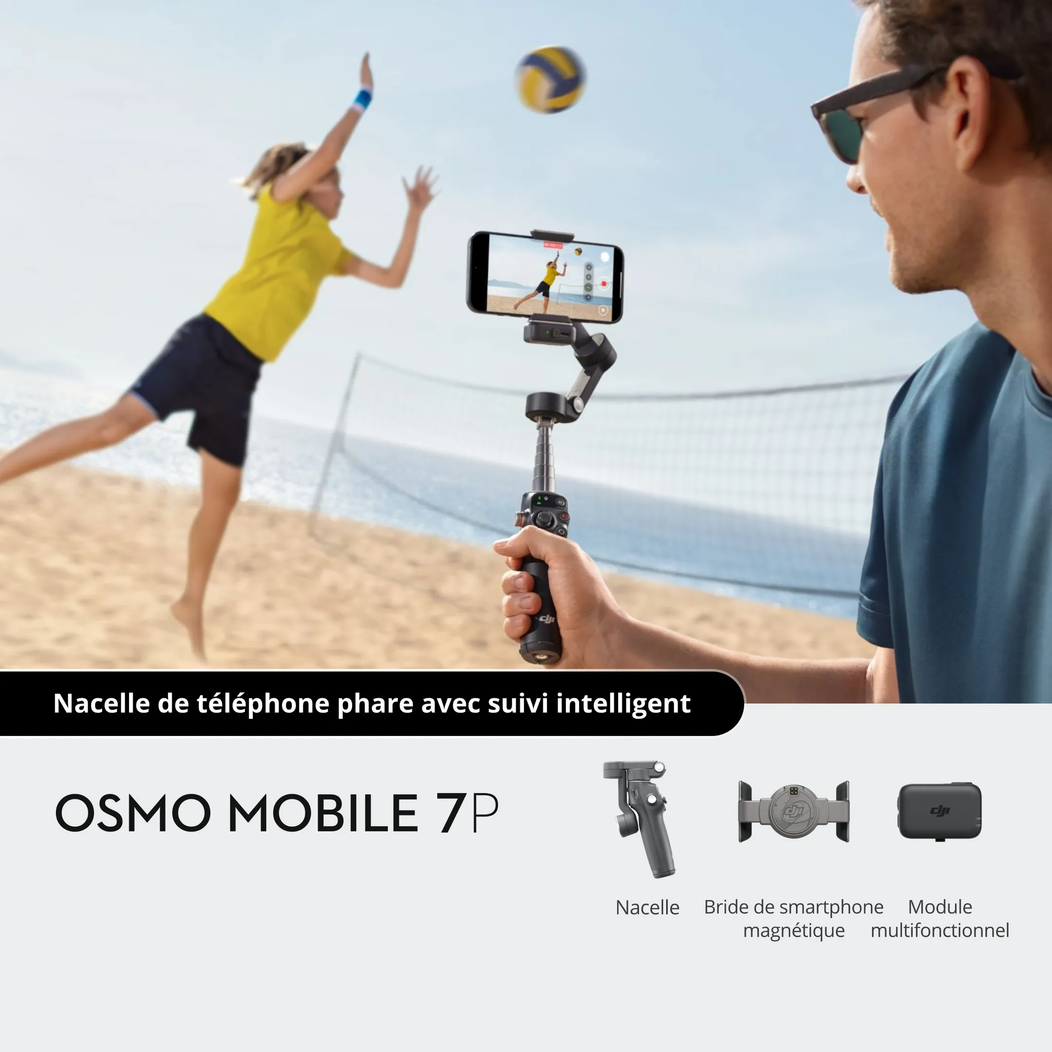 DJI Stabilisateur pour smartphone Osmo Mobile 7P - Noir image
