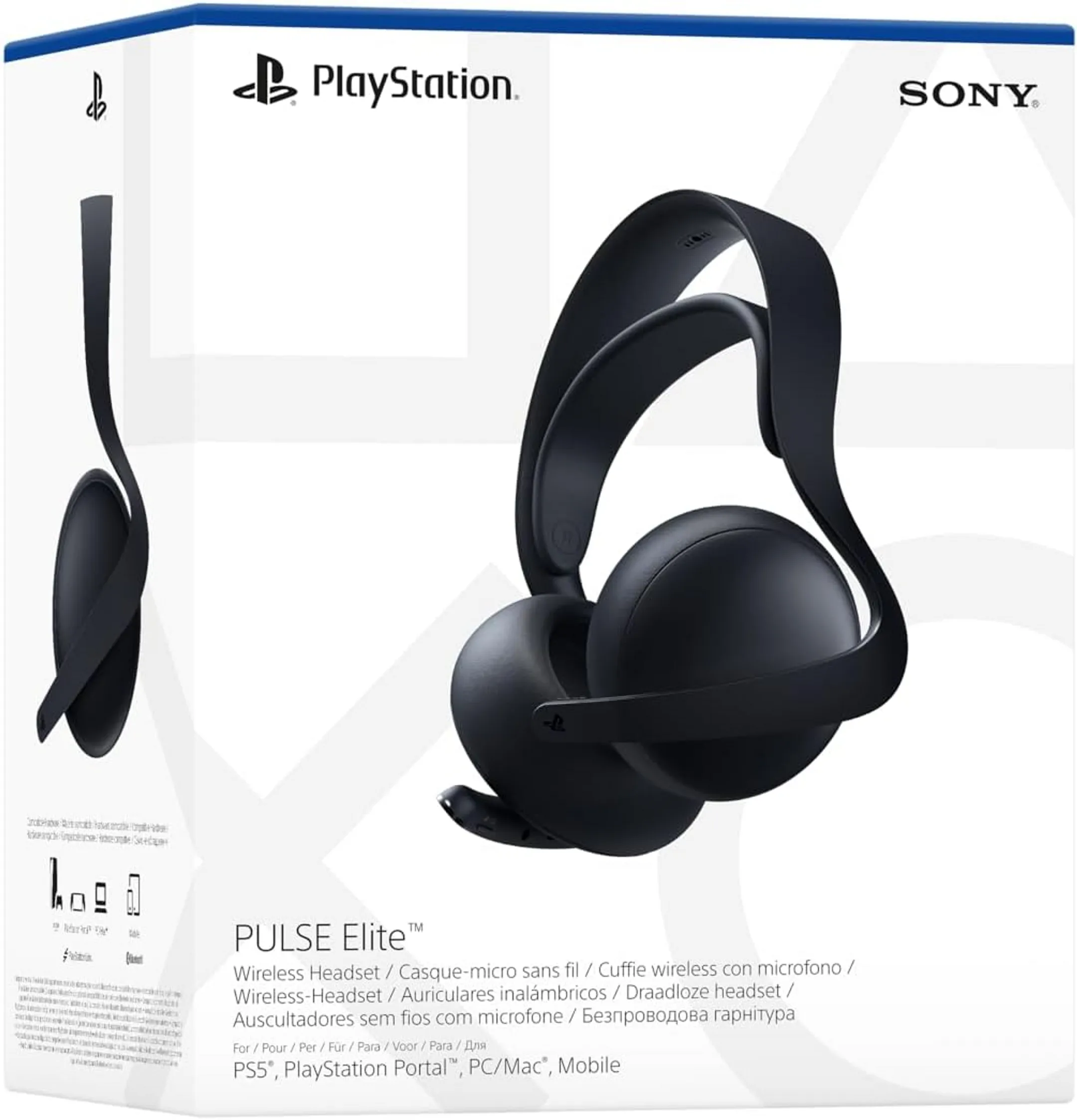 Sony Casque Gaming  sans fil PULSE Elite - Midnight Black image
