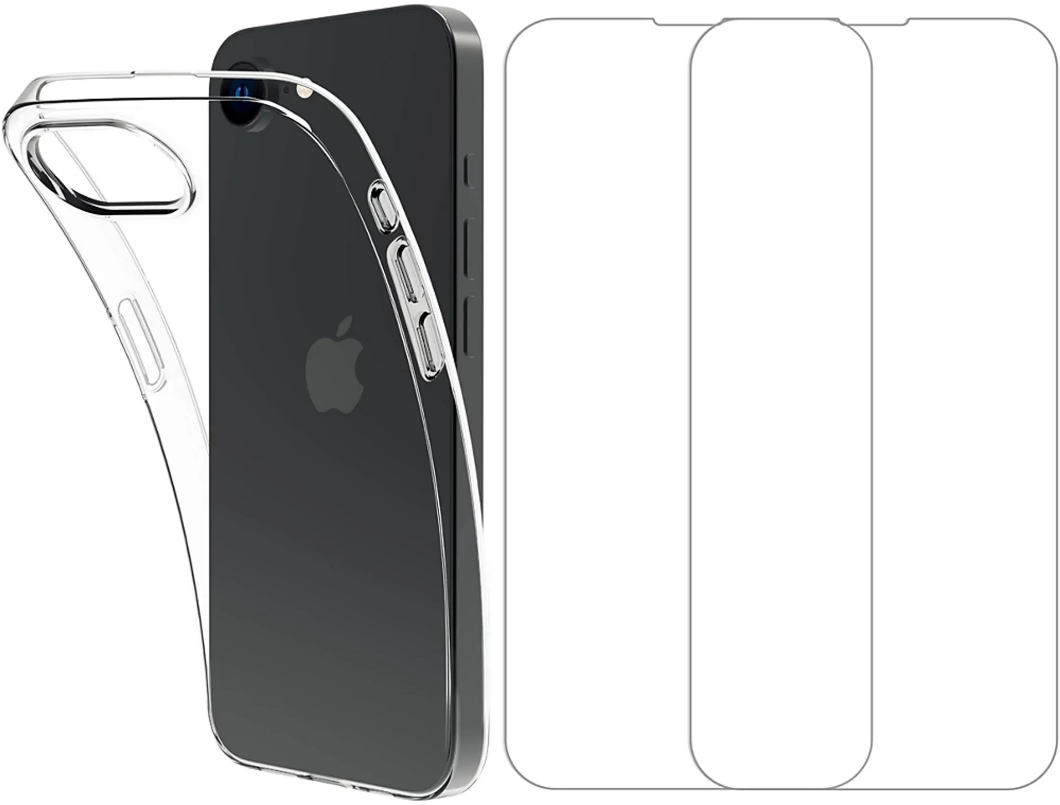 Case + screen protector for iPhone 16