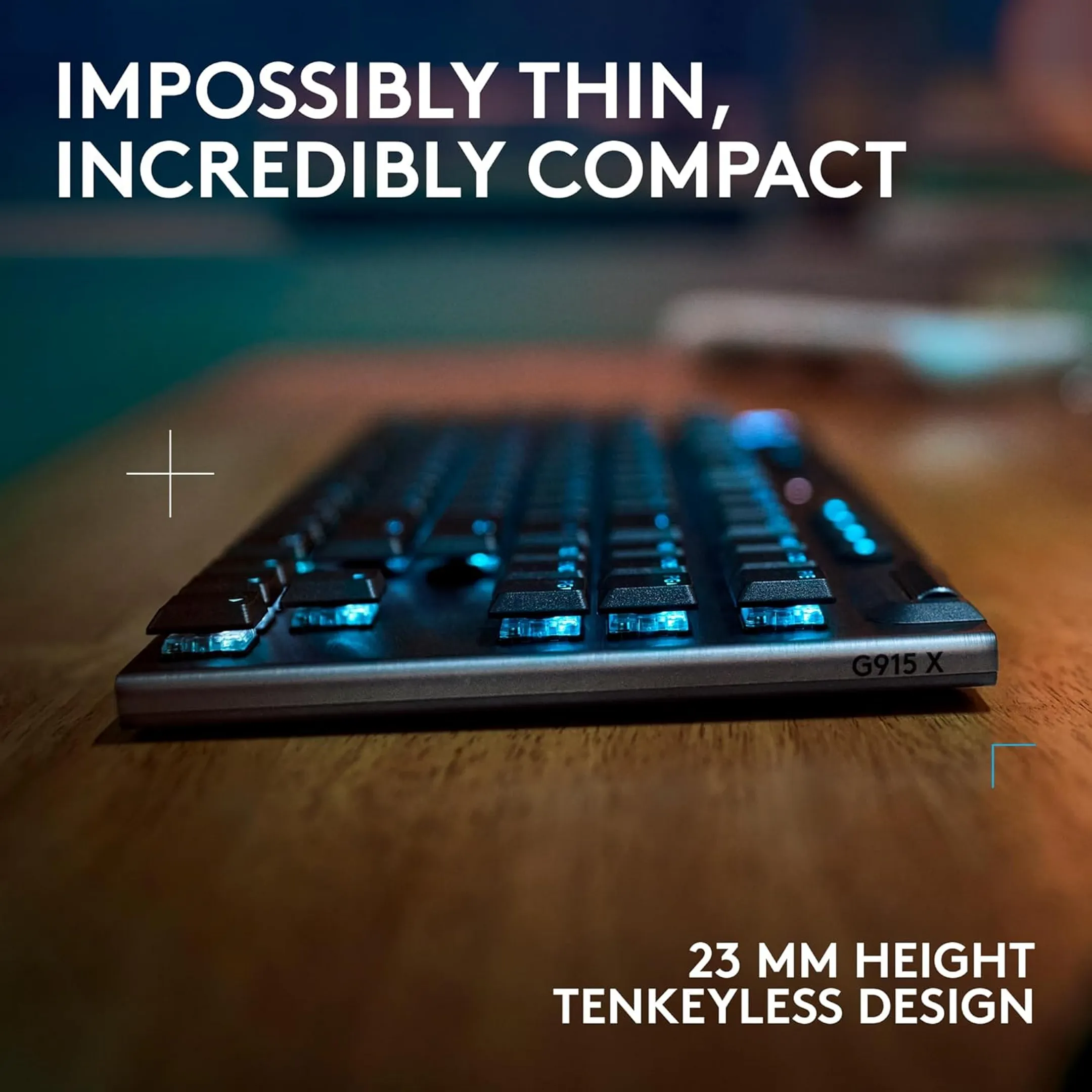 Logitech G Wireless Gaming Keyboard G915X Lightspeed TKL - QWERTZ - Black image