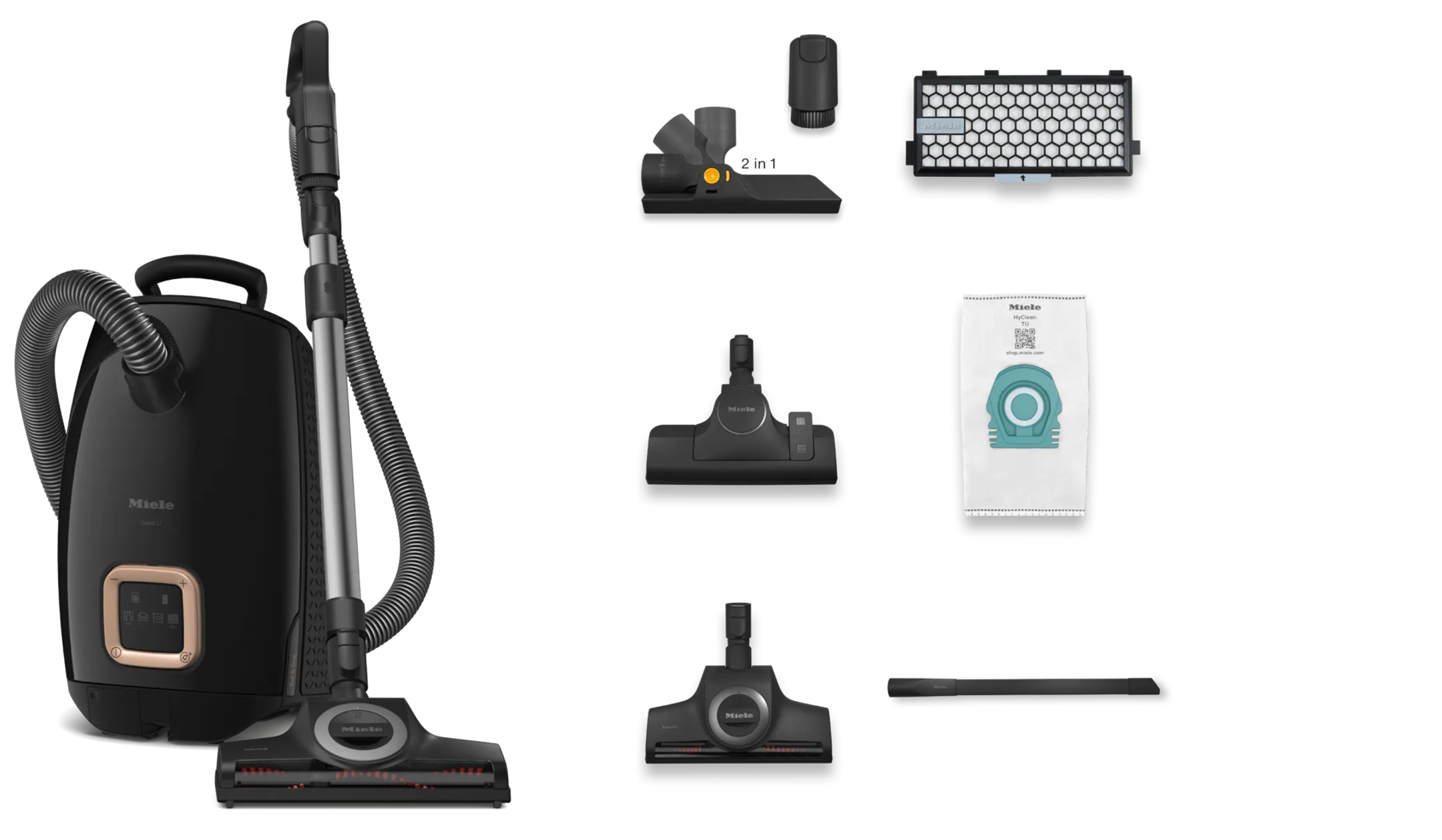 Miele Aspirateur avec sac Guard L1 Cat & Dog Flex - Noir image