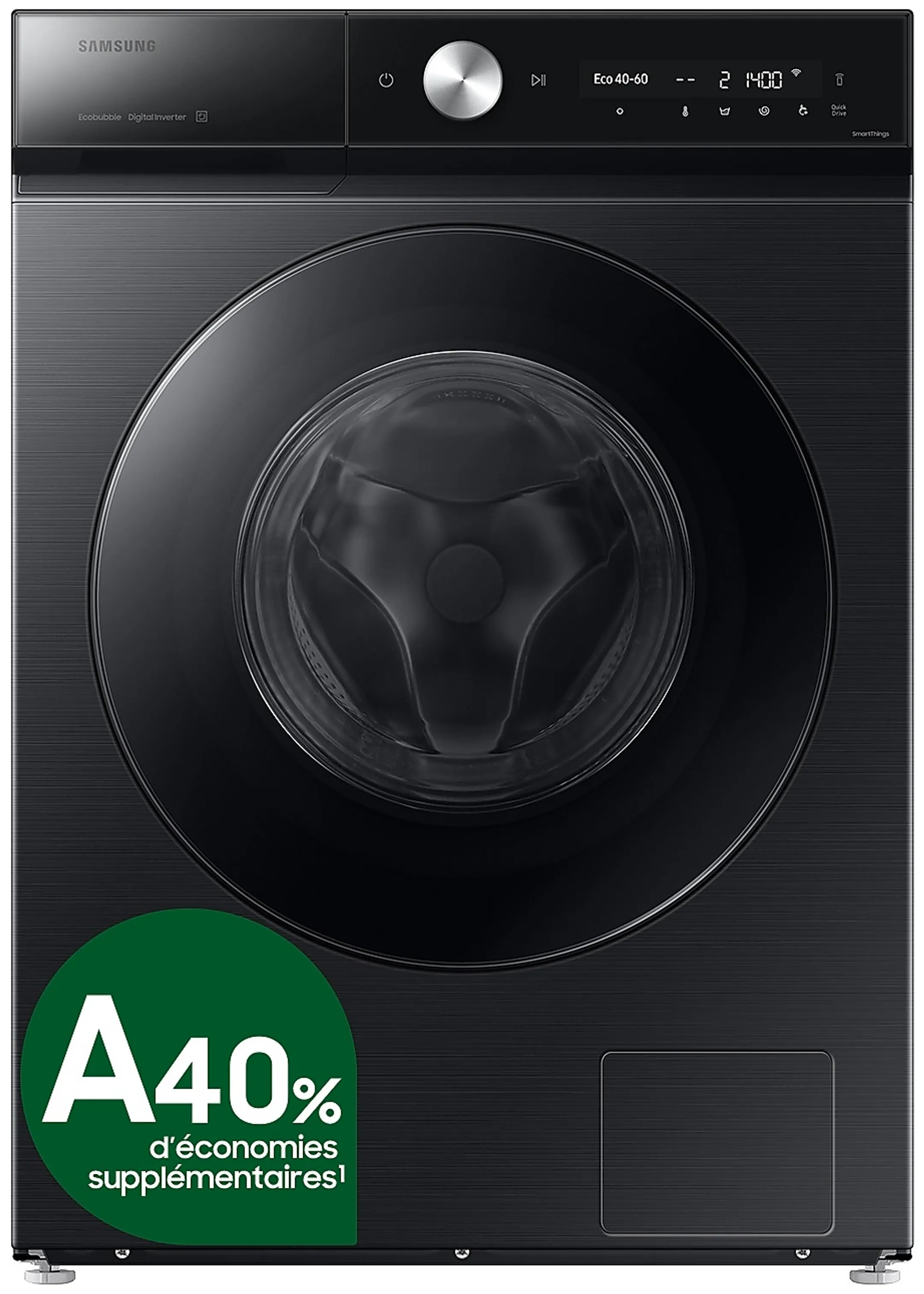 Samsung Washing machine Serie 8000 Bespoke QuickDrive WW11DB8B95GB image