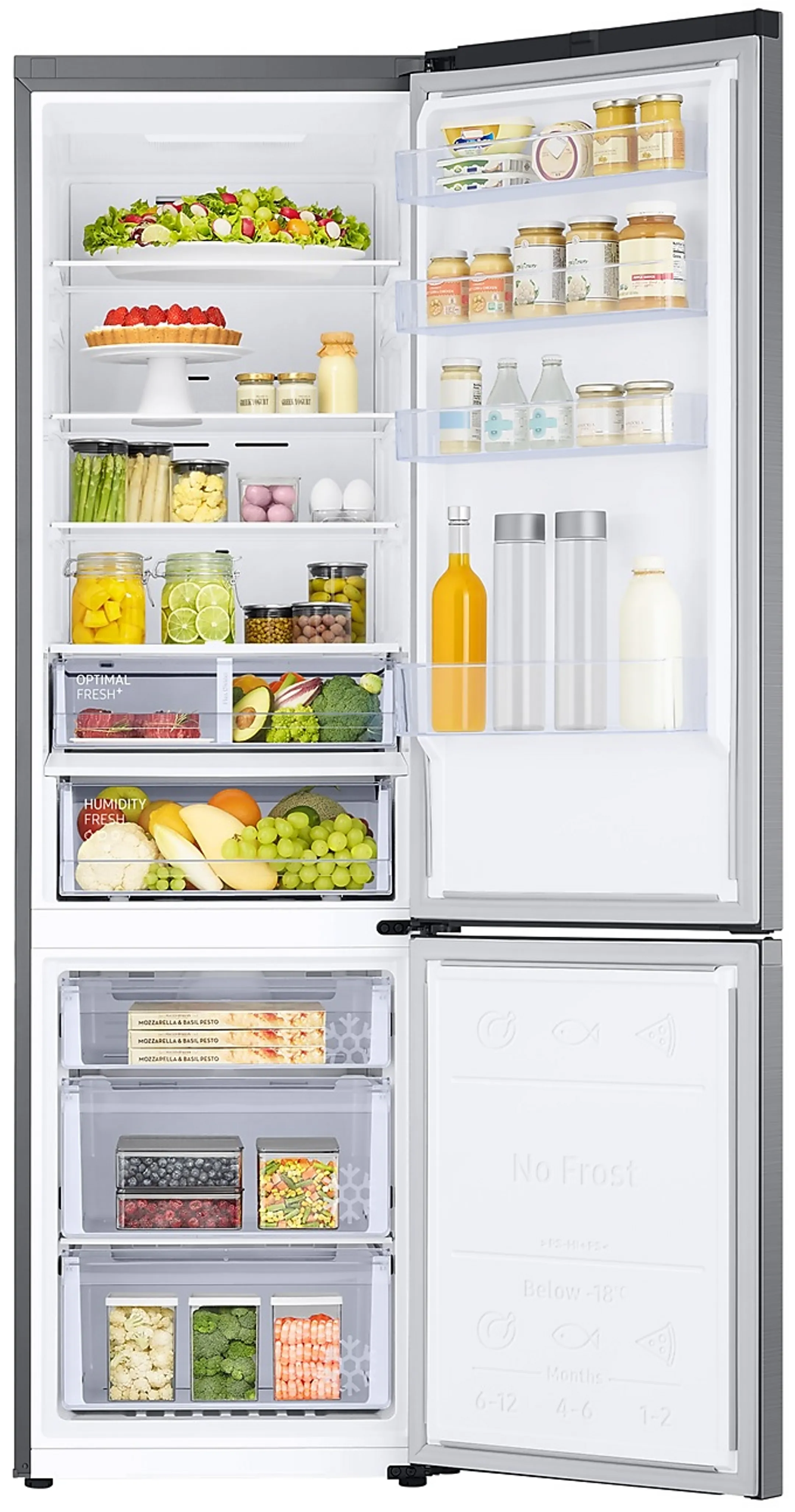 Samsung Combi fridge-freezer RB38C607AS9/EF WiFi image