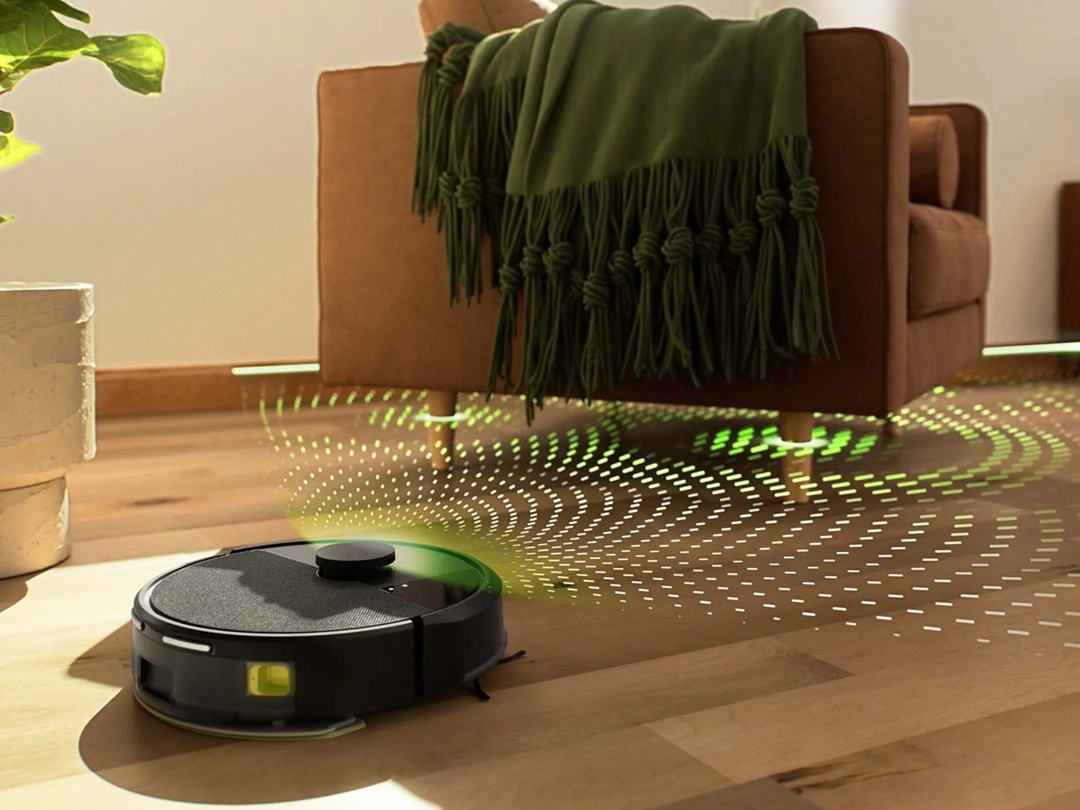 iRobot Robot aspirateur laveur Roomba 105 Combo + Base AutoEmpty - Noir image