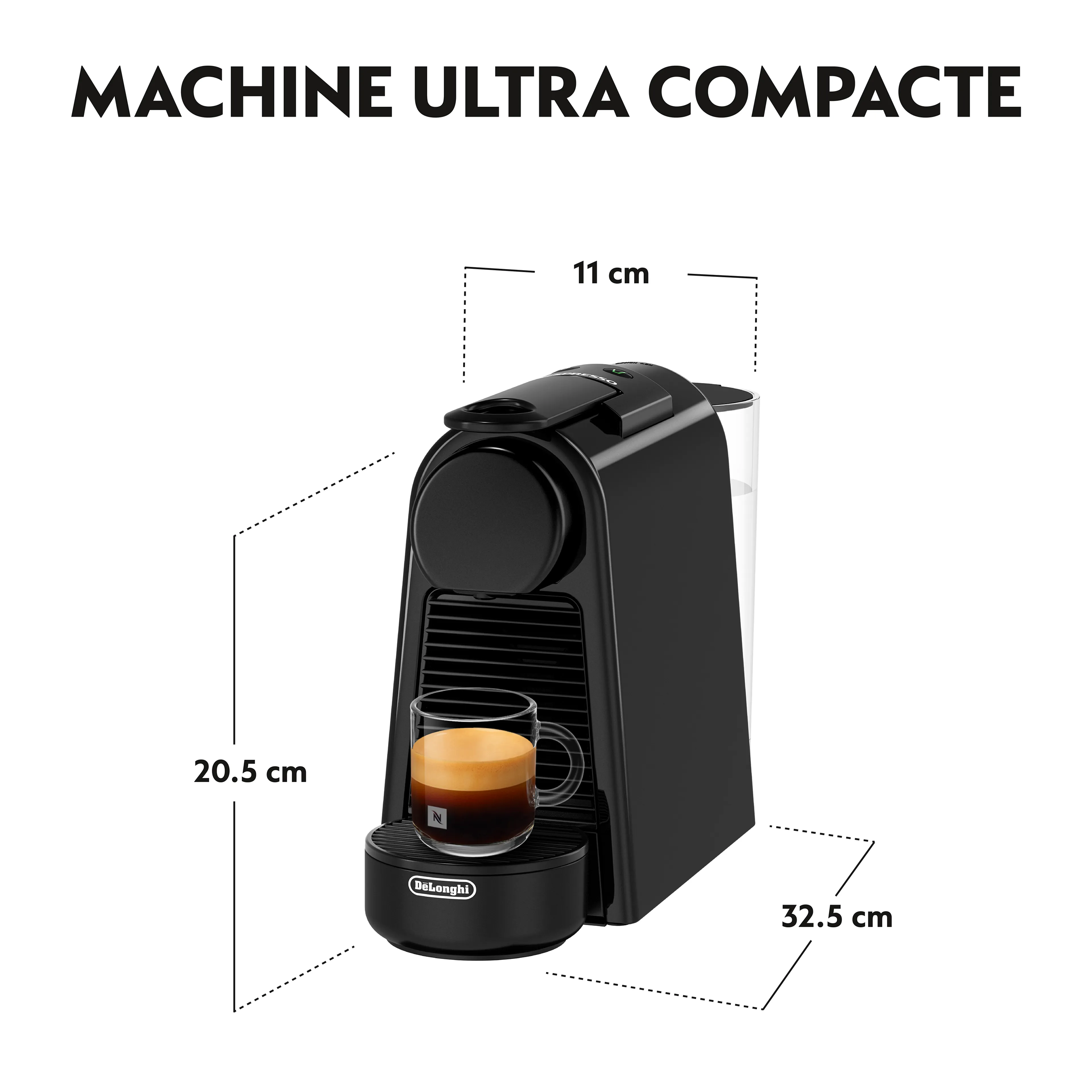 De'Longhi Machine à café Nespresso Essenza Mini Black image