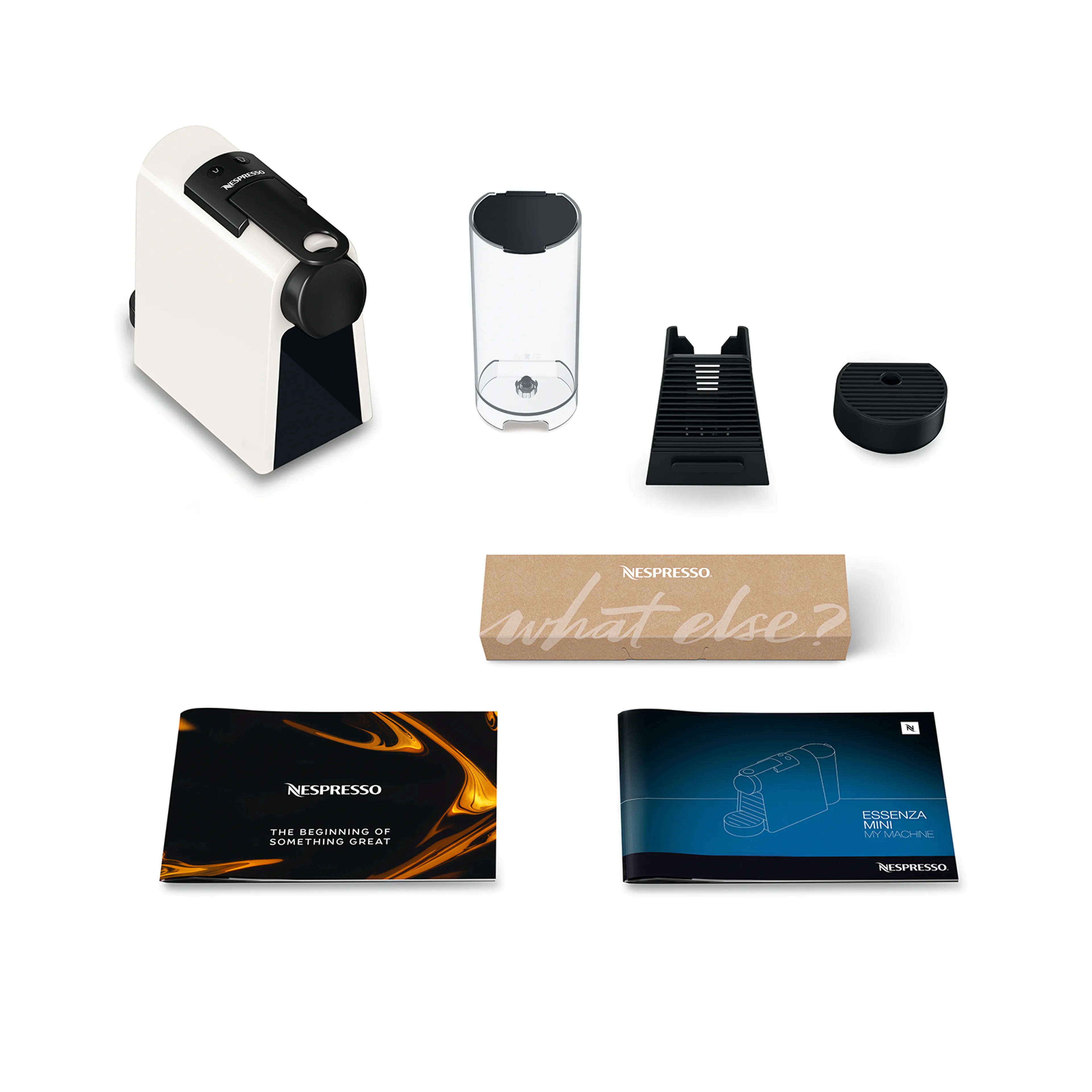 De'Longhi Nespresso Essenza Mini White Coffee Machine image
