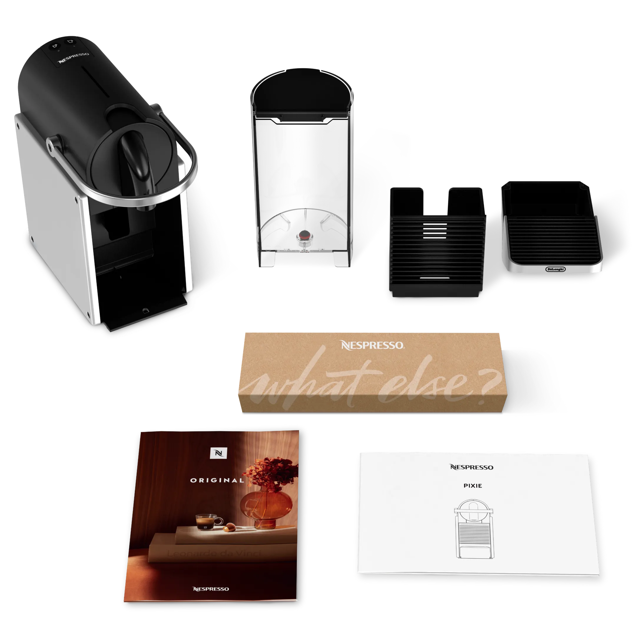 De'Longhi Nespresso Machine à café Pixie Silver image