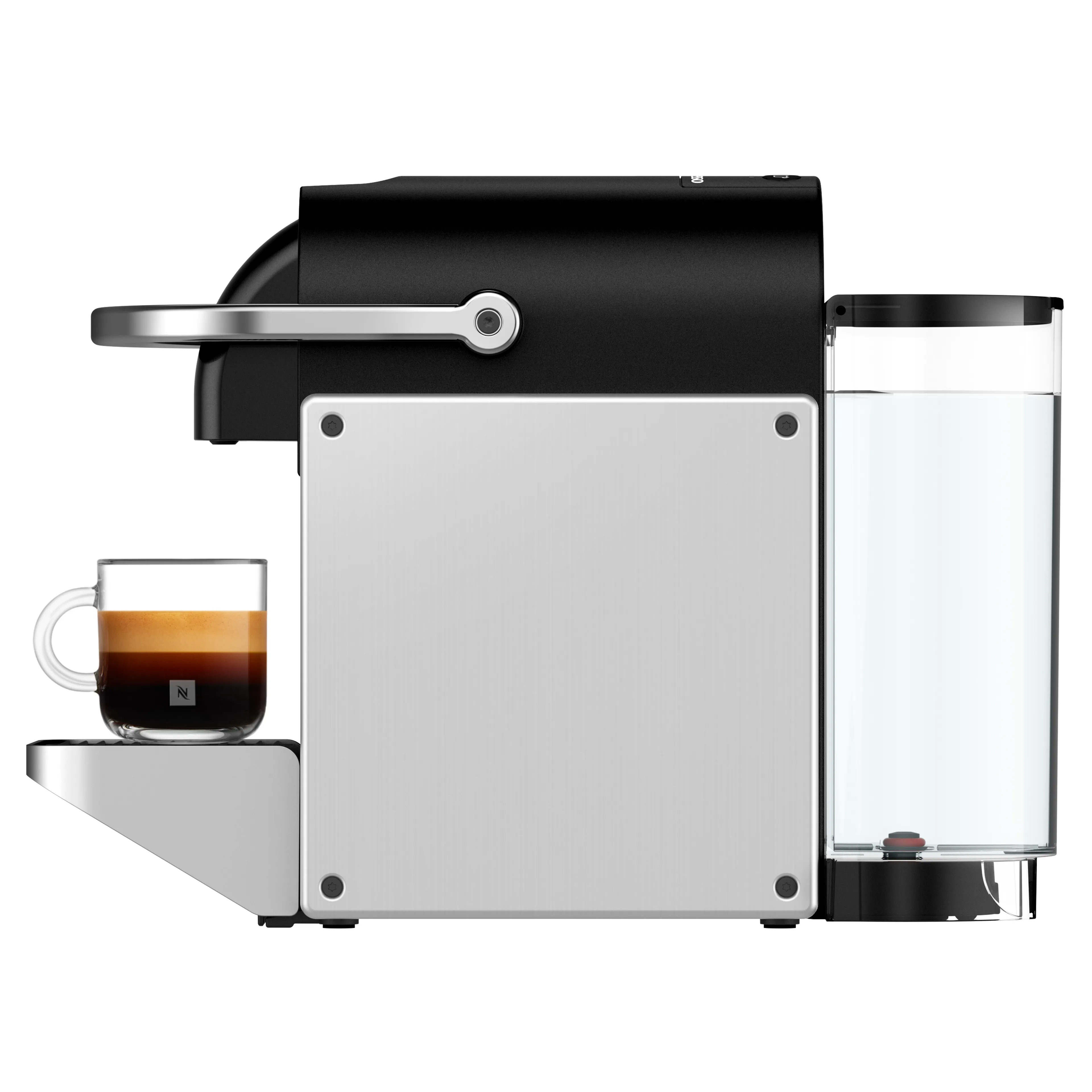 De'Longhi Nespresso Pixie Silver Coffee Machine image