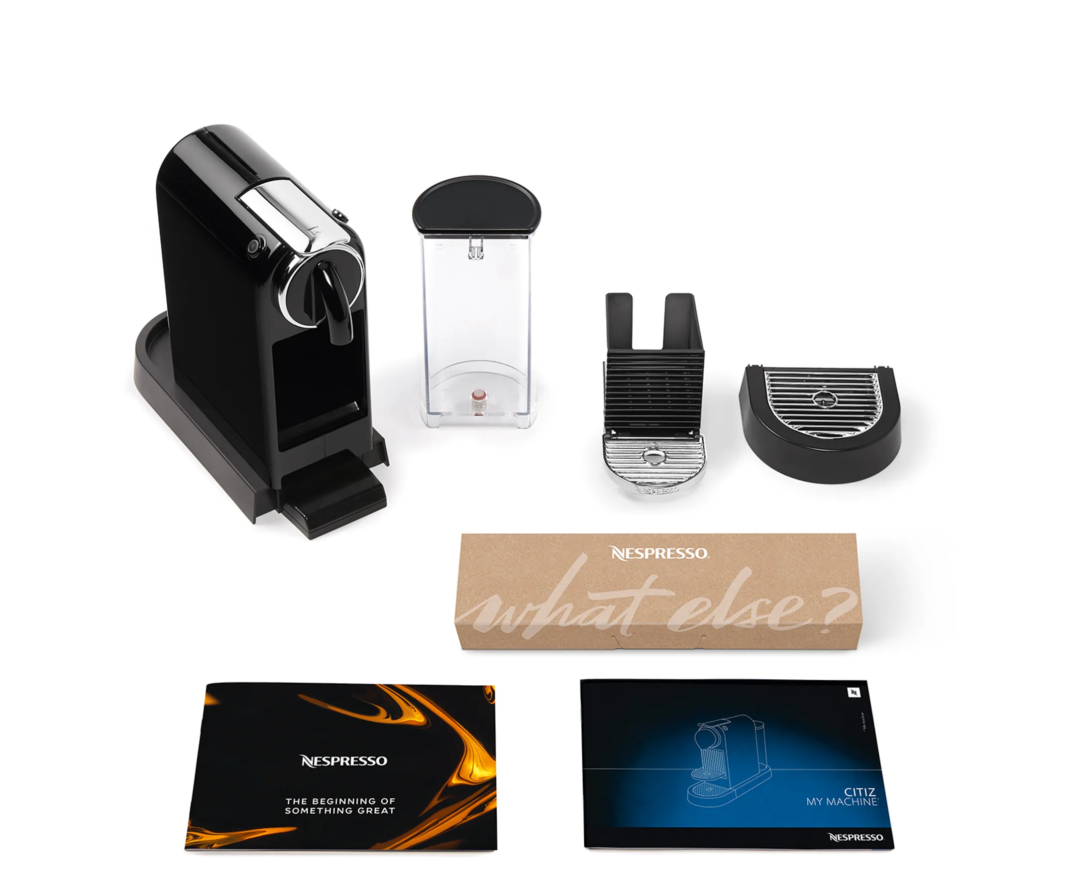 De'Longhi Coffee machine Nespresso Citiz EN167.B - Black image