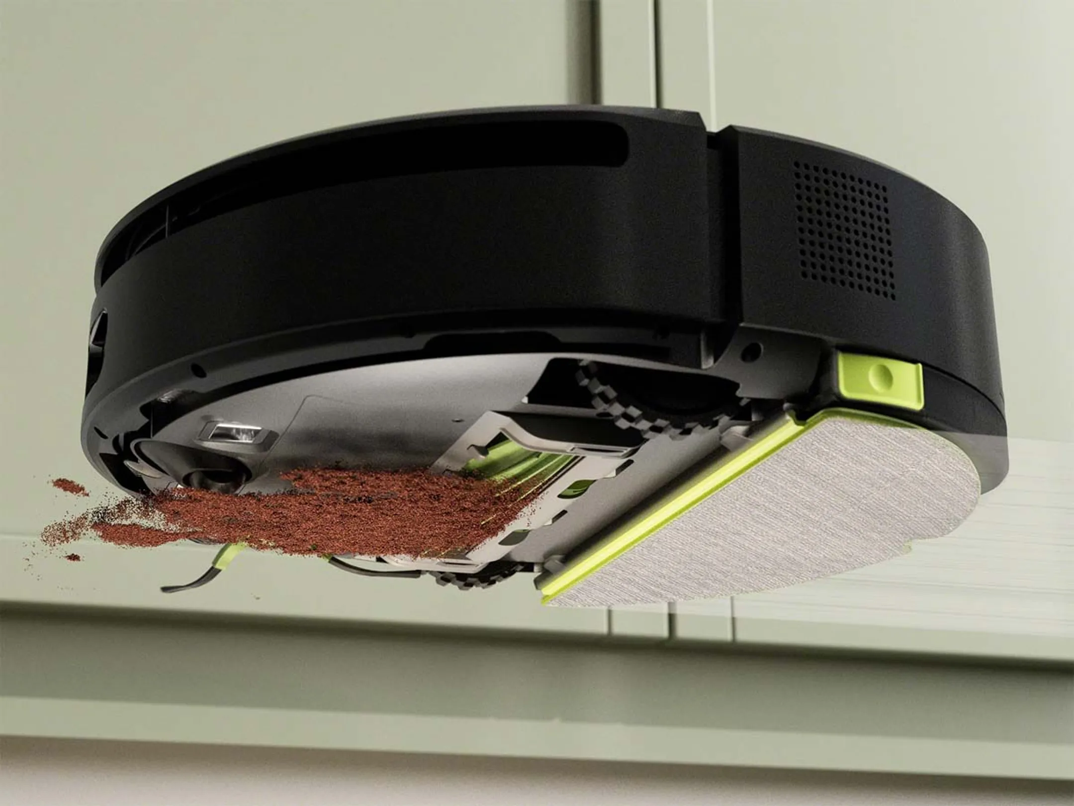 iRobot Robot Aspirateur laveur 205 DustCompactor Combo - Noir image