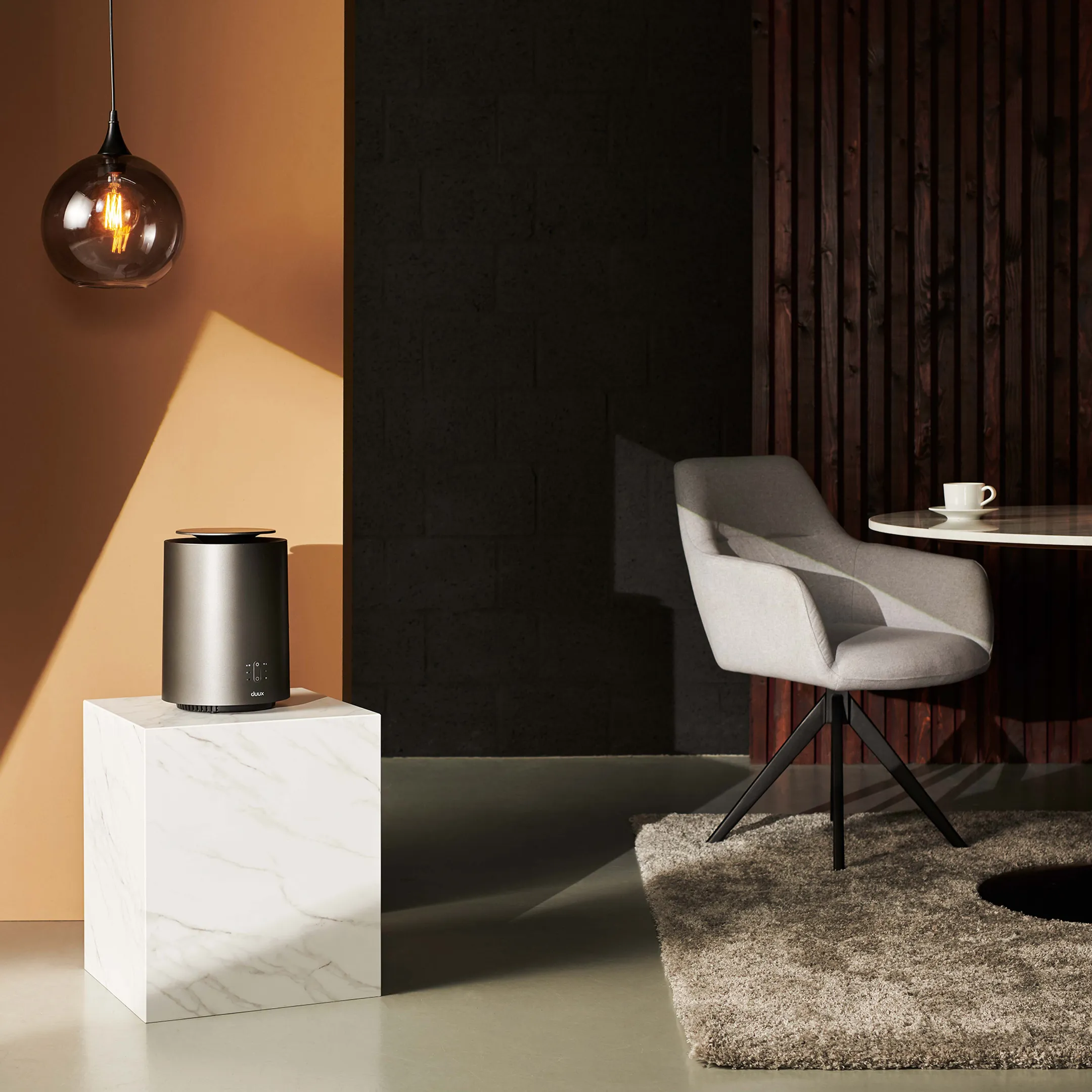 DUUX Fan Heater THREESIXTY 2 - 1800W - Gray image