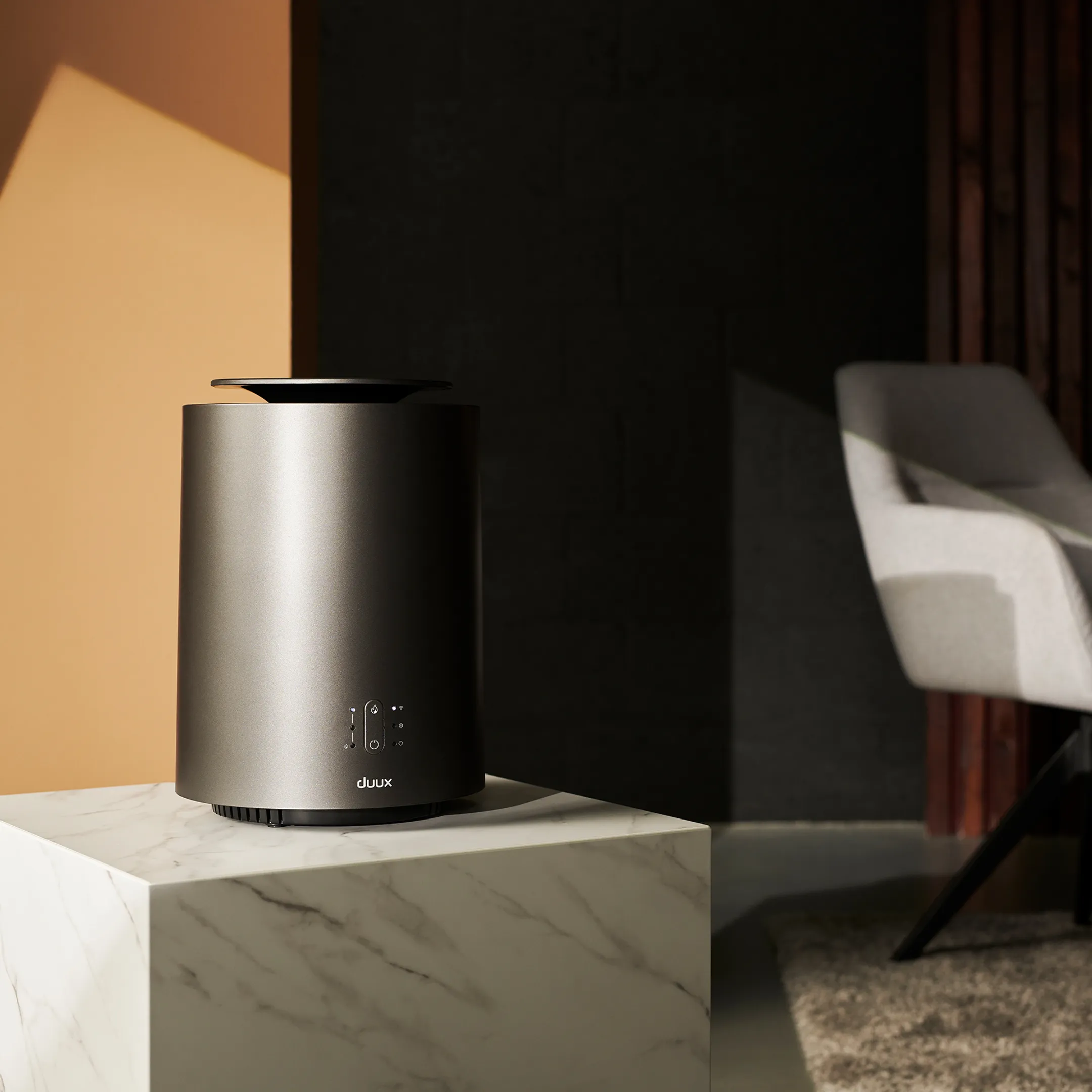 DUUX Fan Heater THREESIXTY 2 - 1800W - Gray image