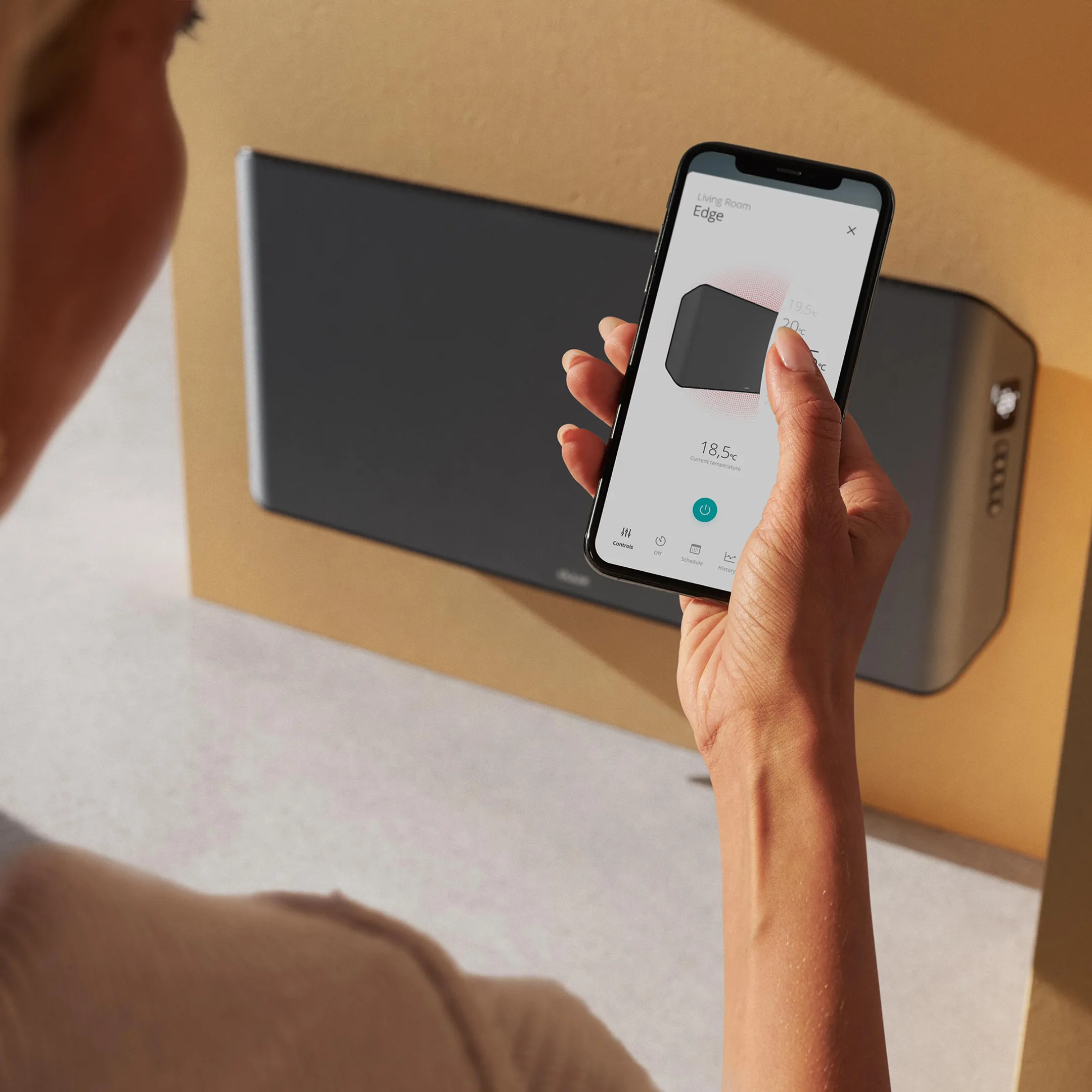 DUUX Chauffage électrique EDGE 2000 - 2000W - Gris image