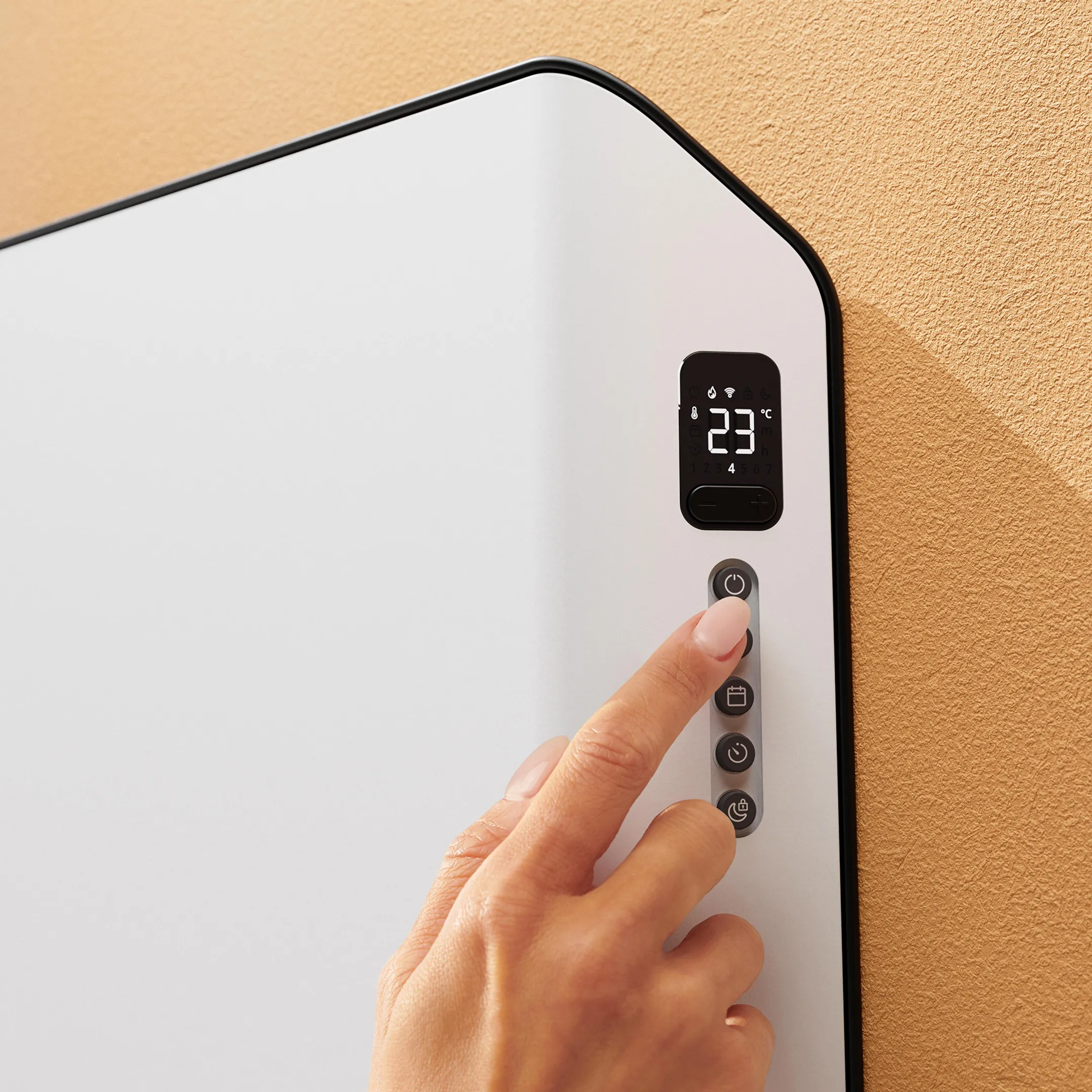 DUUX Chauffage électrique EDGE 2000 - 2000W - Blanc image