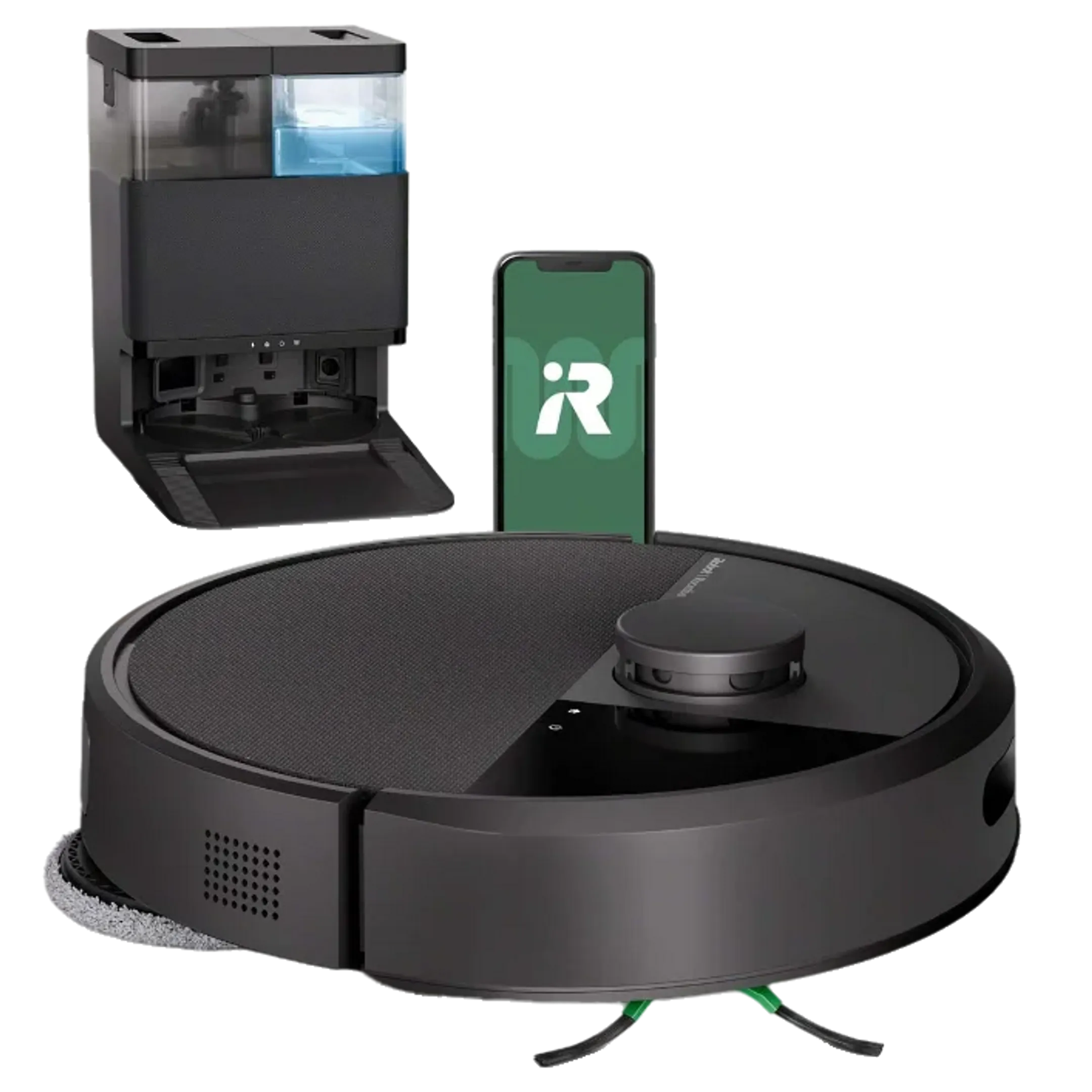 Robot Vacuum Cleaner Roomba Plus 405 Combo+ AutoWash Base - Black