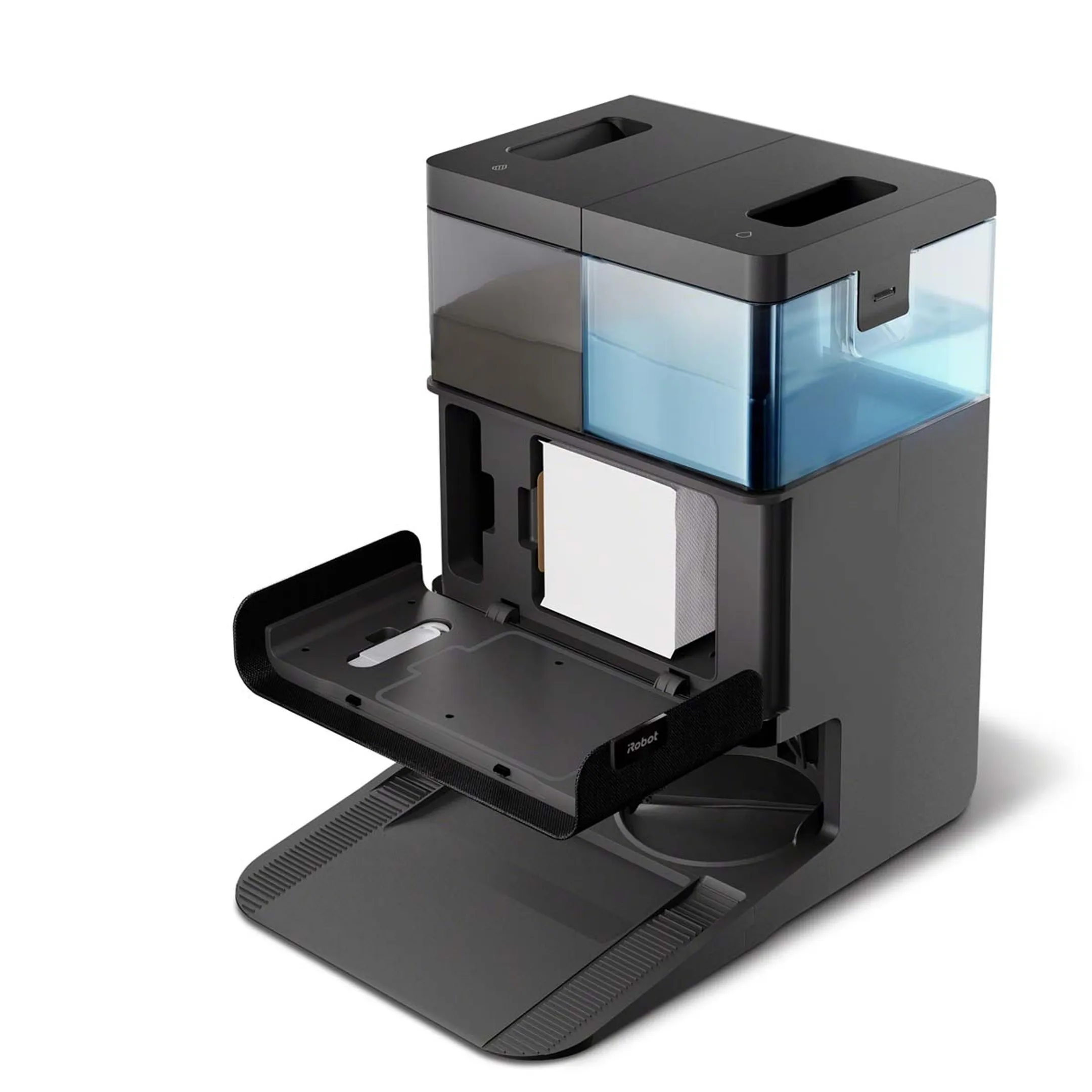 iRobot Robot Vacuum Cleaner Roomba Plus 405 Combo+ AutoWash Base - Black image