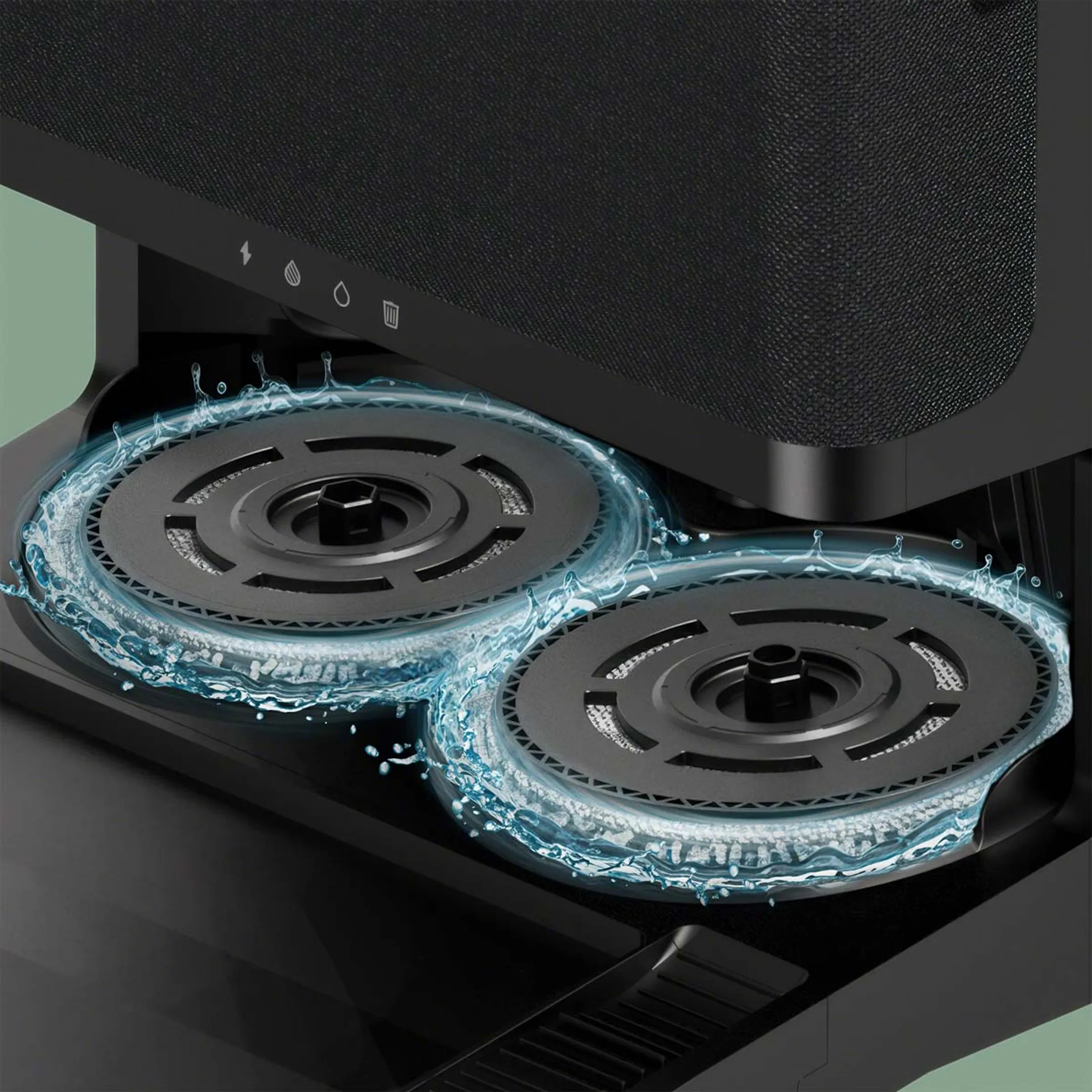 iRobot Robot Vacuum Cleaner Roomba Plus 405 Combo+ AutoWash Base - Black image