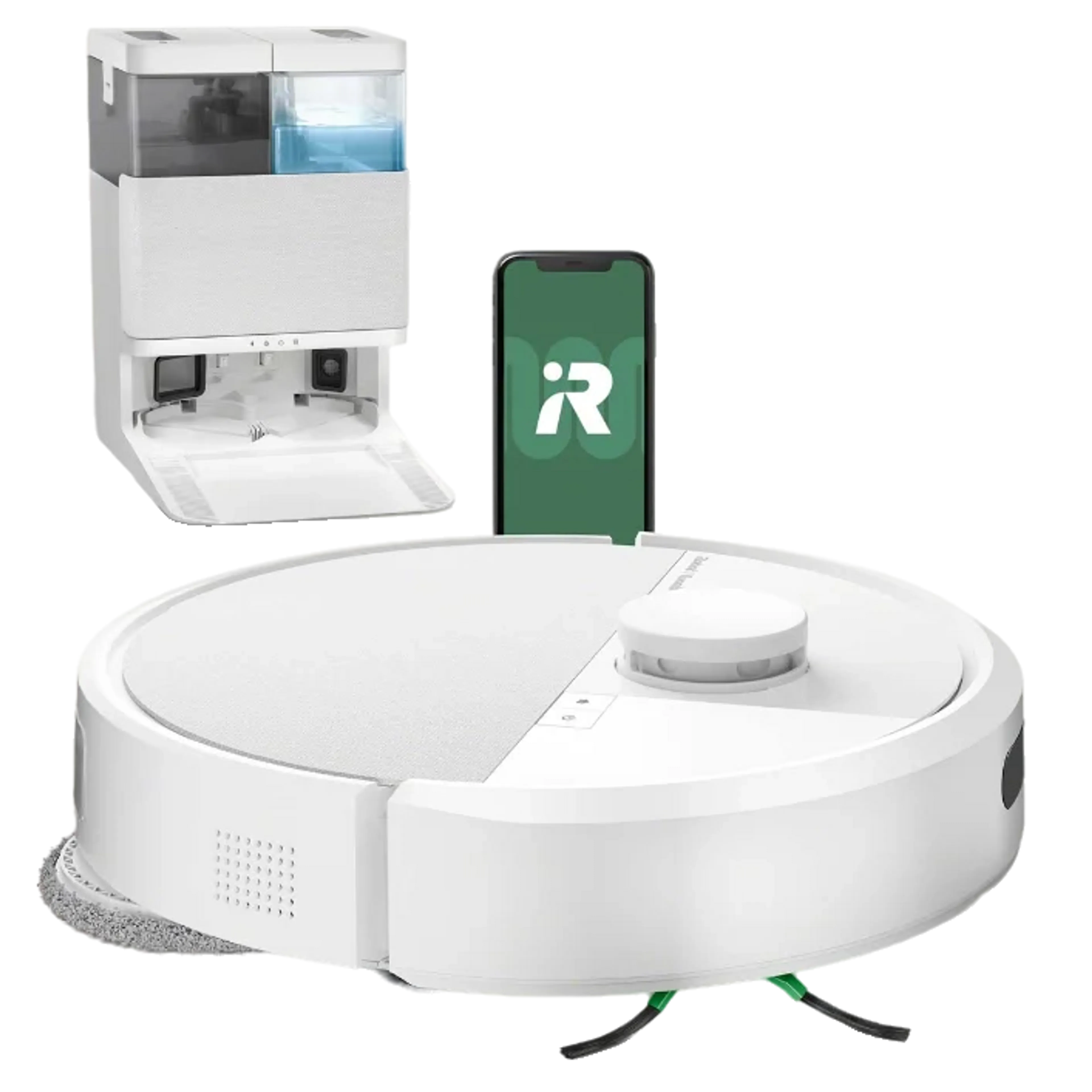 Robot Vacuum Cleaner Roomba Plus 405 Combo+ AutoWash Base - White