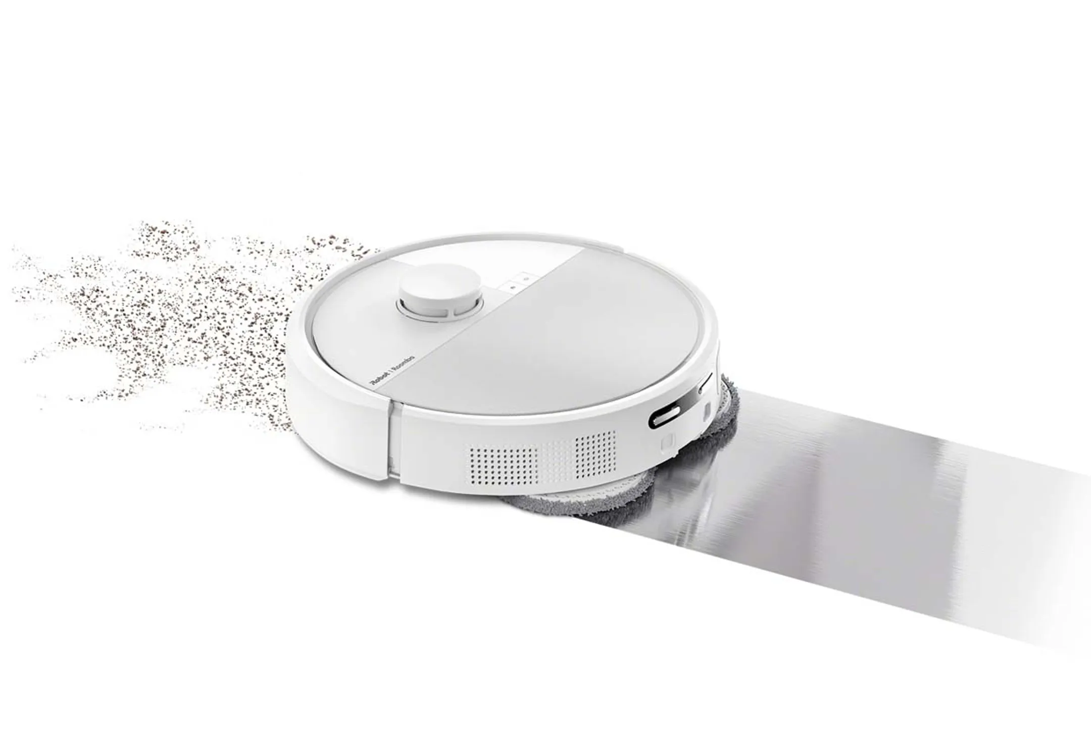 iRobot Staubsauger-Waschroboter Roomba Plus 405 Combo + AutoWash-Basisstation - Weiss image