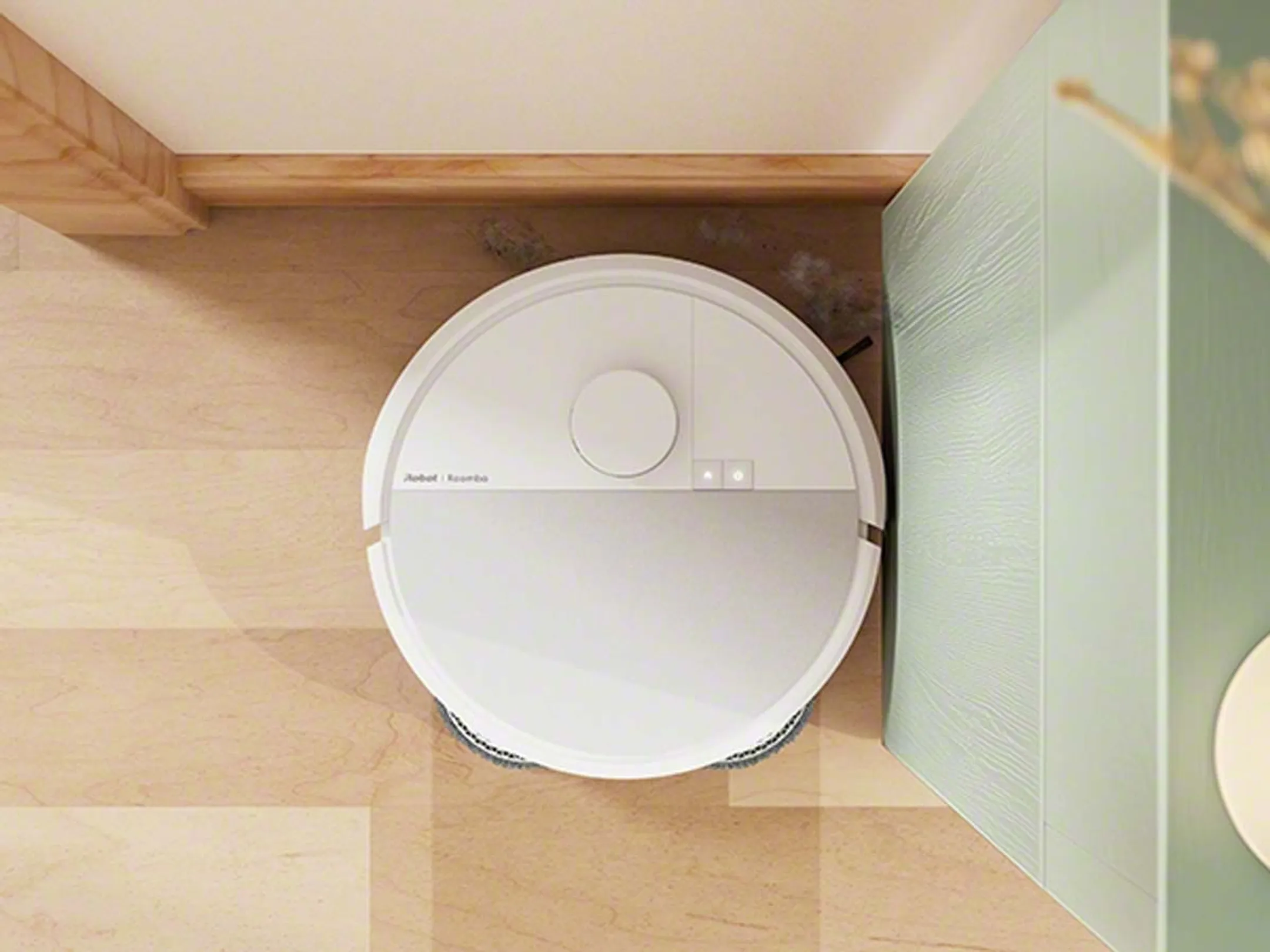 iRobot Staubsauger-Waschroboter Roomba Plus 405 Combo + AutoWash-Basisstation - Weiss image