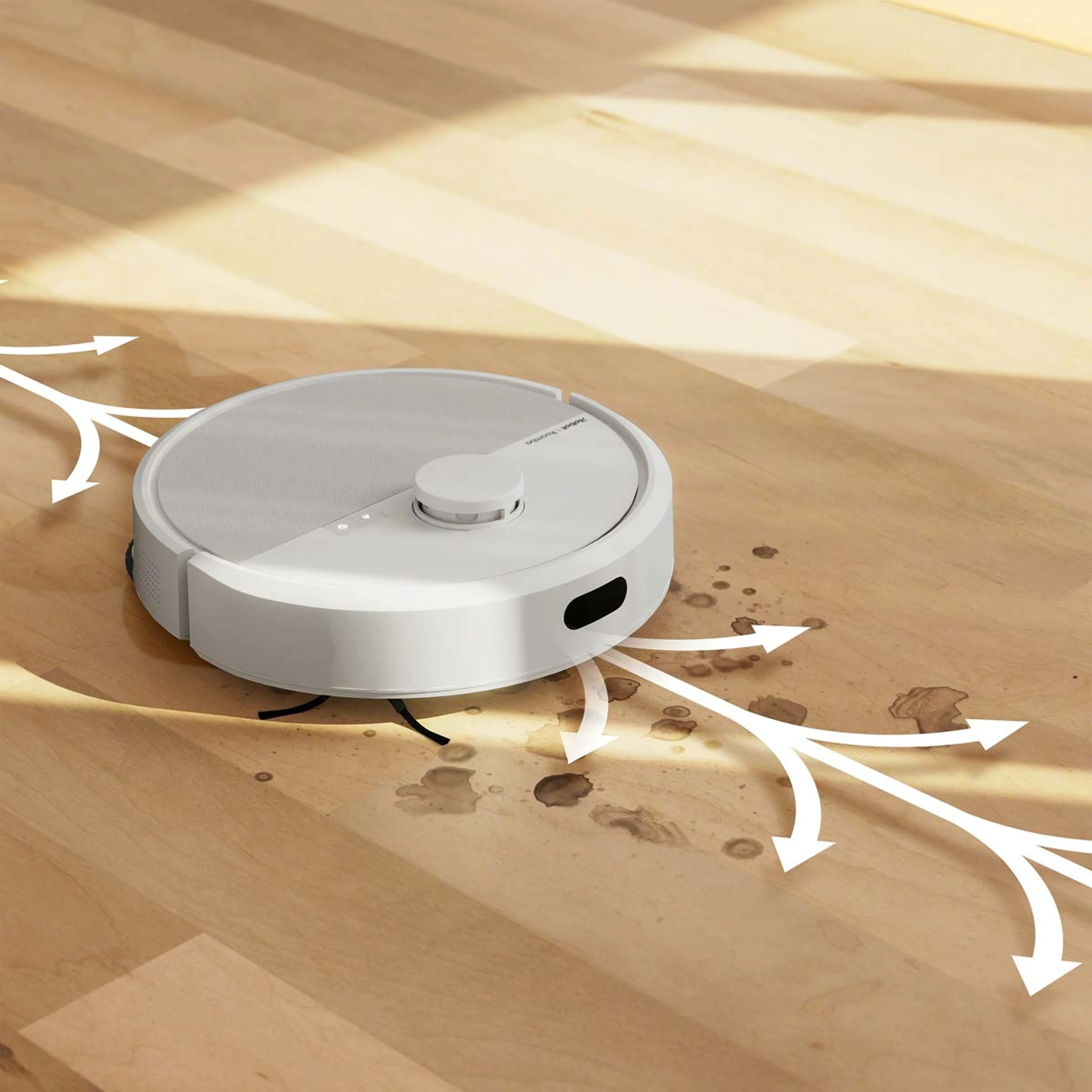 iRobot Robot Vacuum Cleaner Roomba Plus 405 Combo+ AutoWash Base - White image