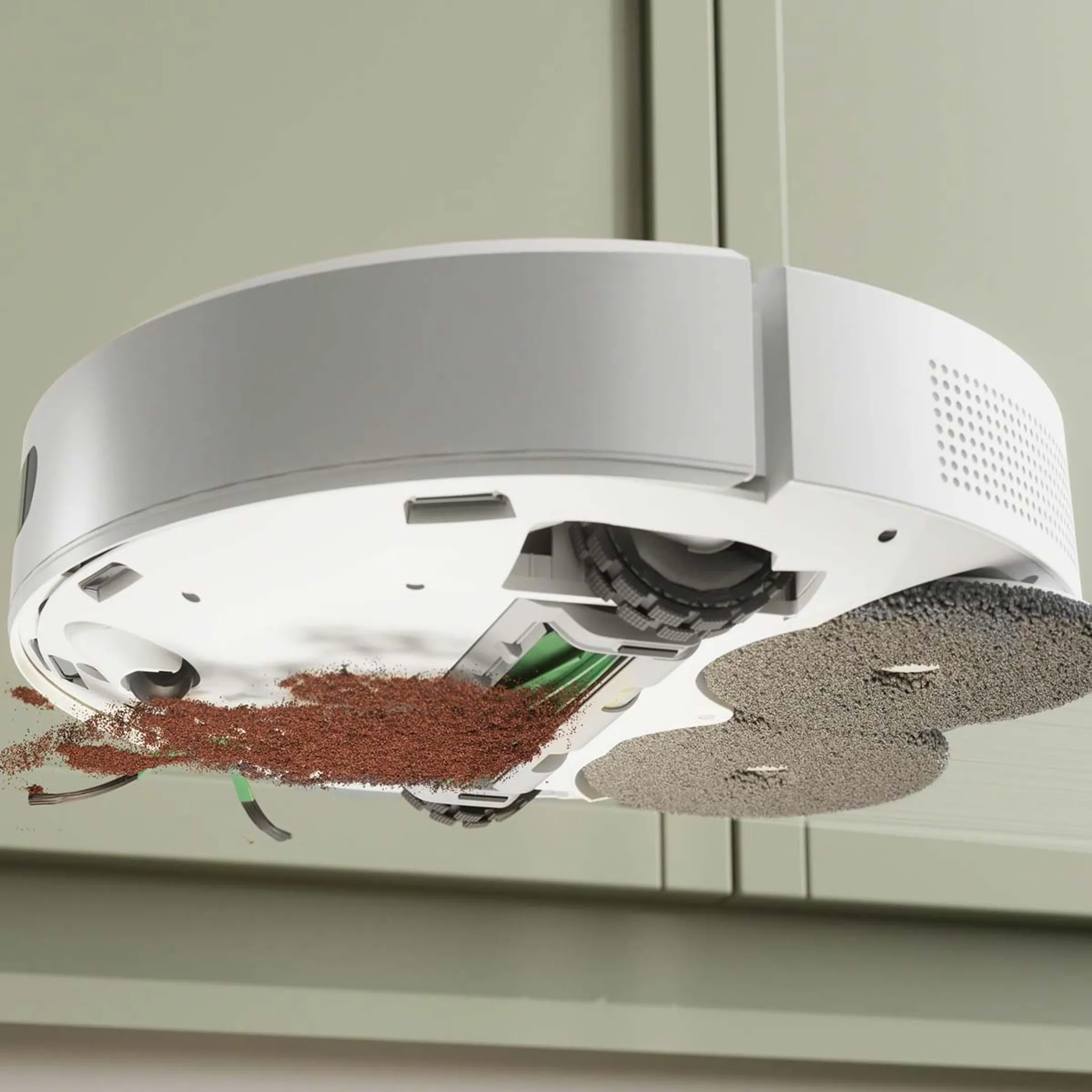 iRobot Staubsauger-Waschroboter Roomba Plus 405 Combo + AutoWash-Basisstation - Weiss image