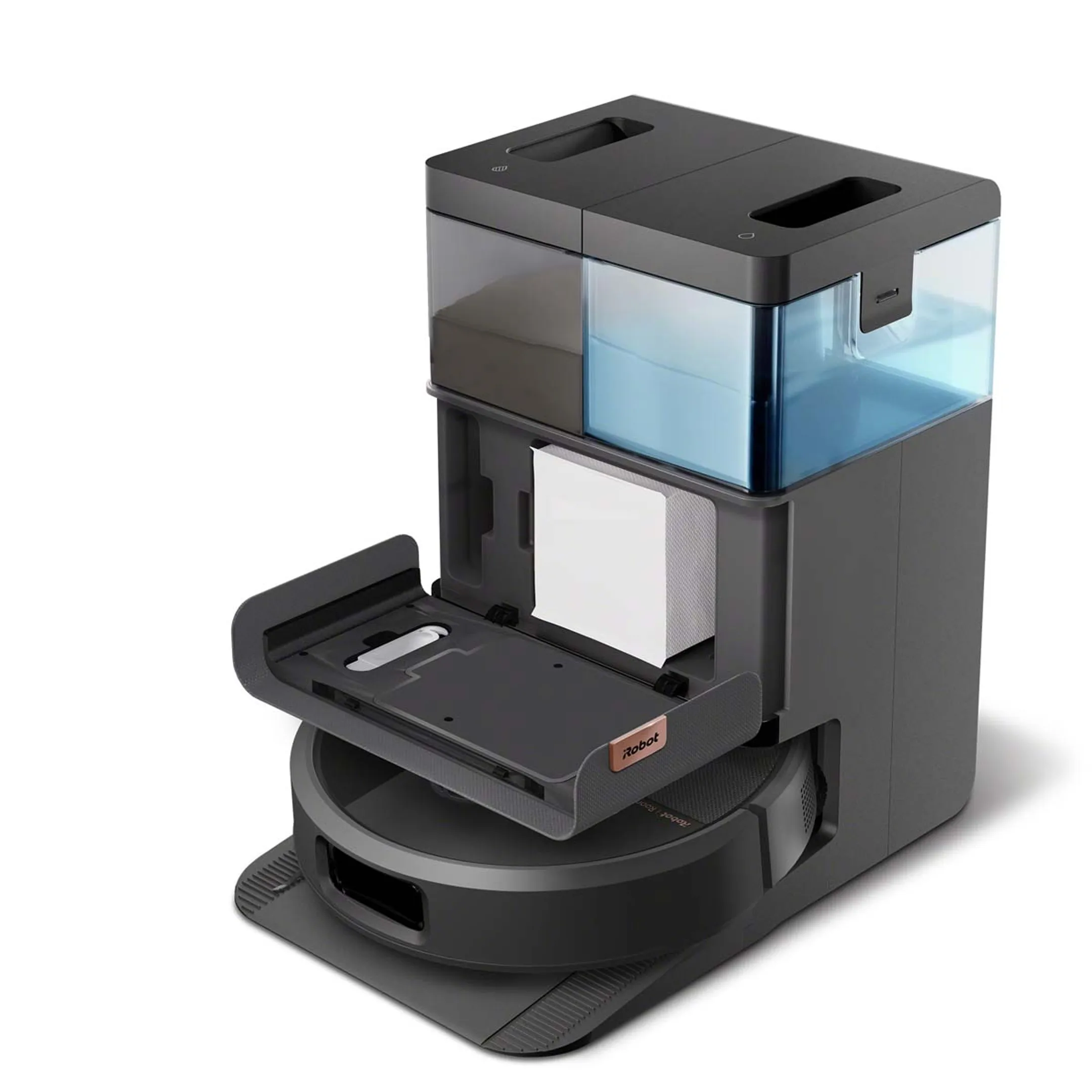 iRobot Robot aspirateur laveur Roomba Plus 505 Combo + Base AutoWash - Noir image