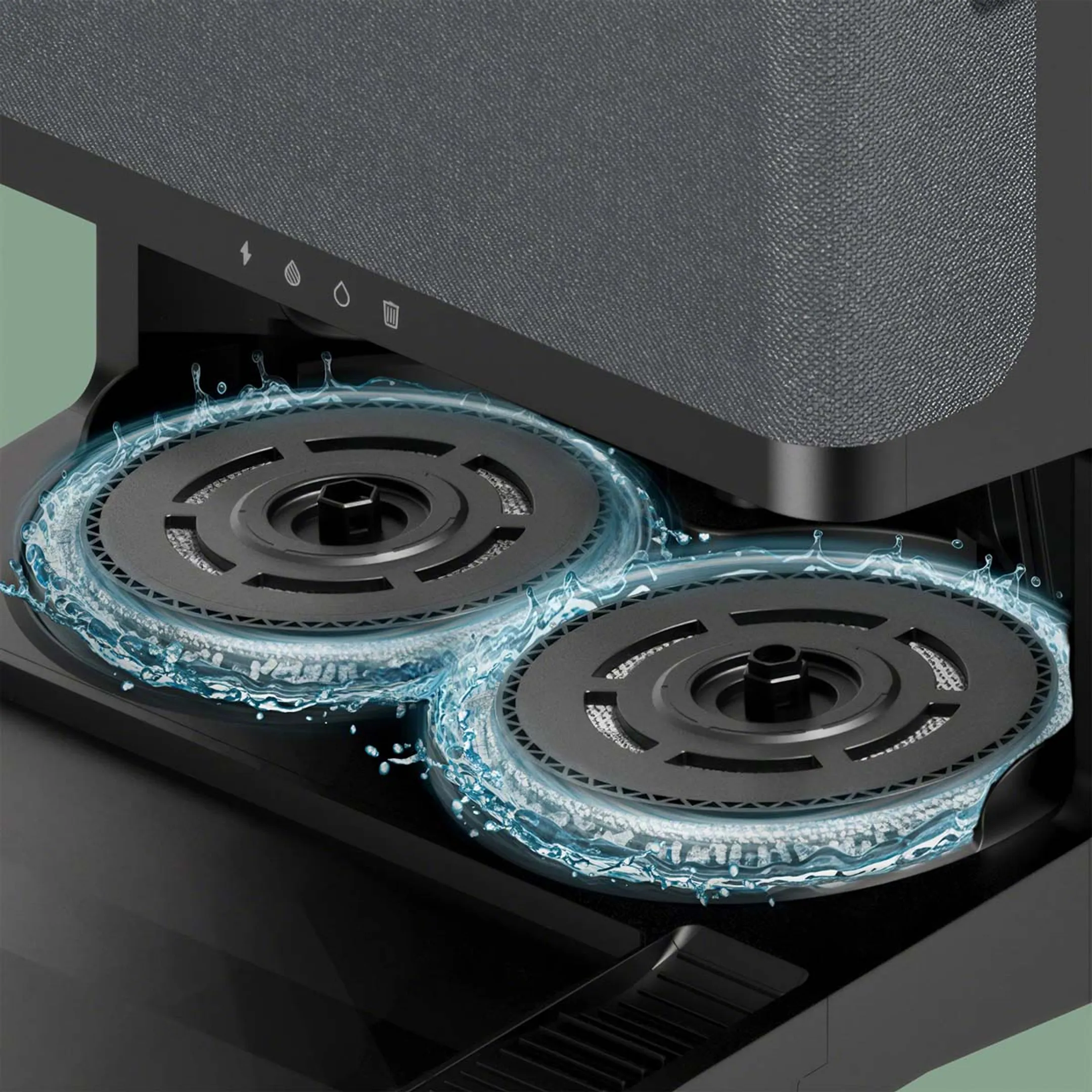 iRobot Robot aspirateur laveur Roomba Plus 505 Combo + Base AutoWash - Noir image