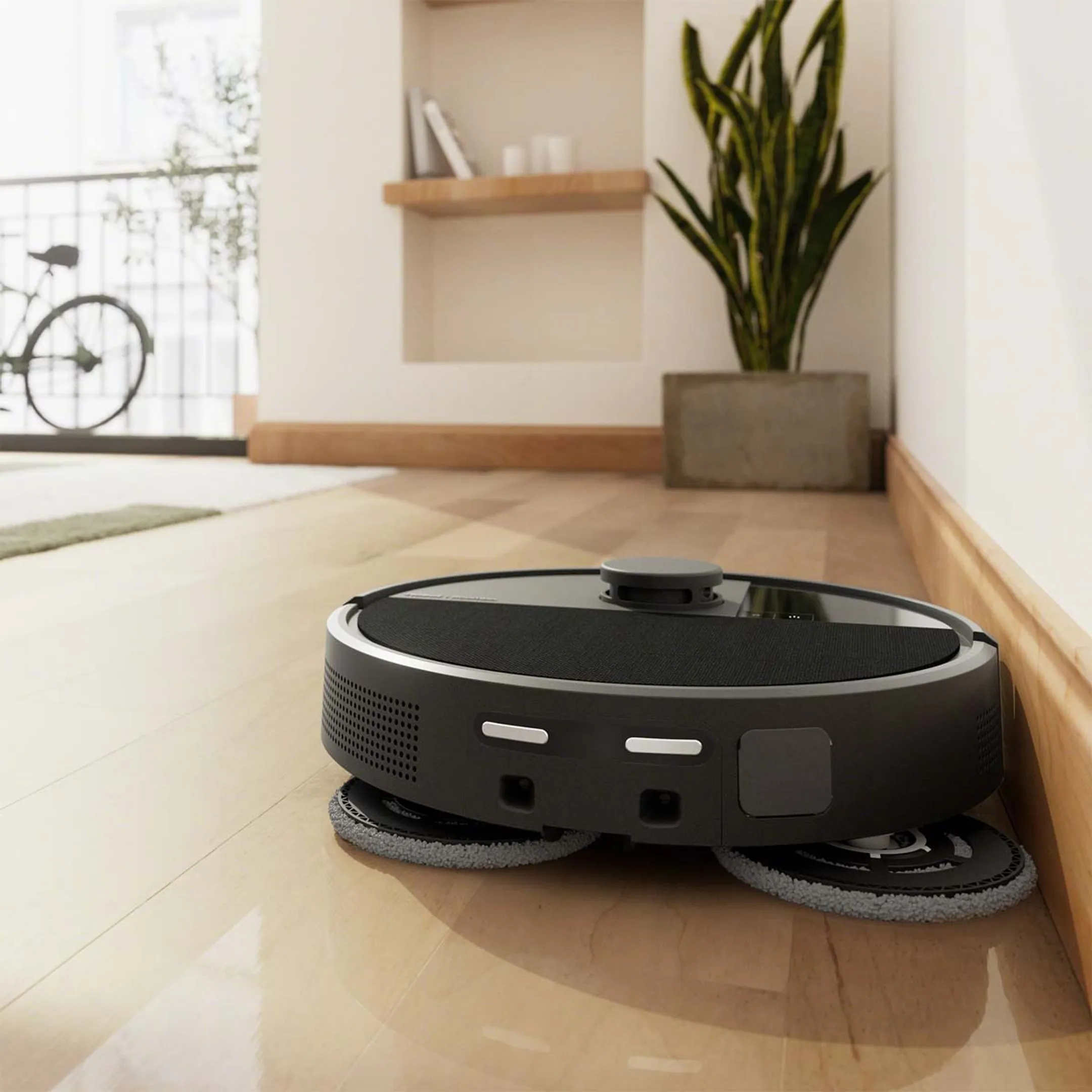 iRobot Robot aspirateur laveur Roomba Plus 505 Combo + Base AutoWash - Noir image