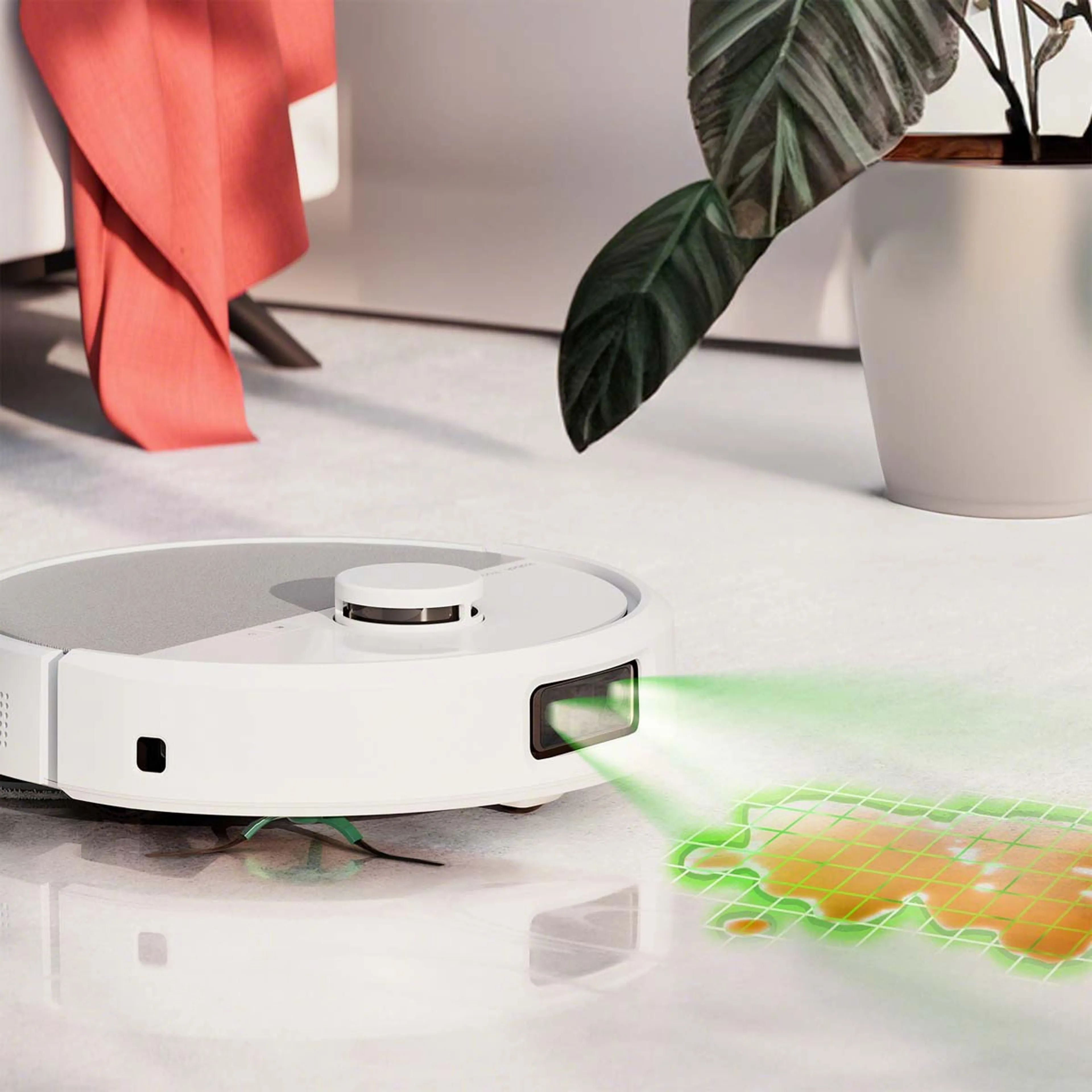 iRobot Staubsauger-Waschroboter Roomba Plus 505 Combo + AutoWash - Weiß image