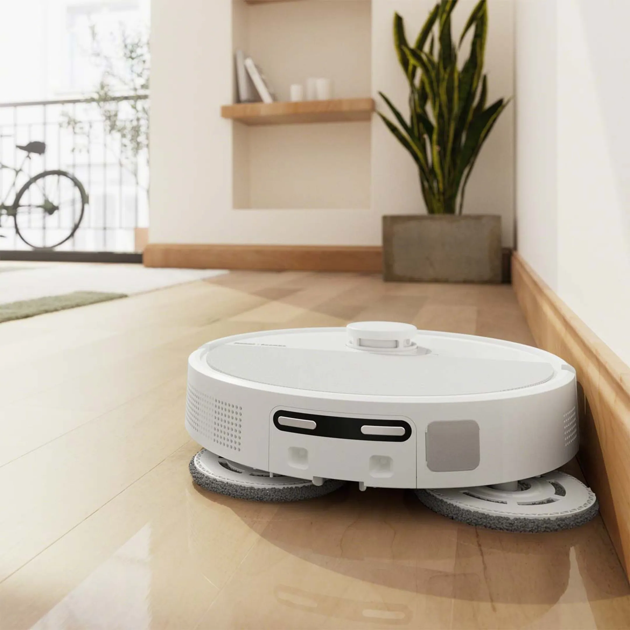 iRobot Robot aspirateur Laveur Roomba Plus 505 Combo + AutoWash - Blanc image