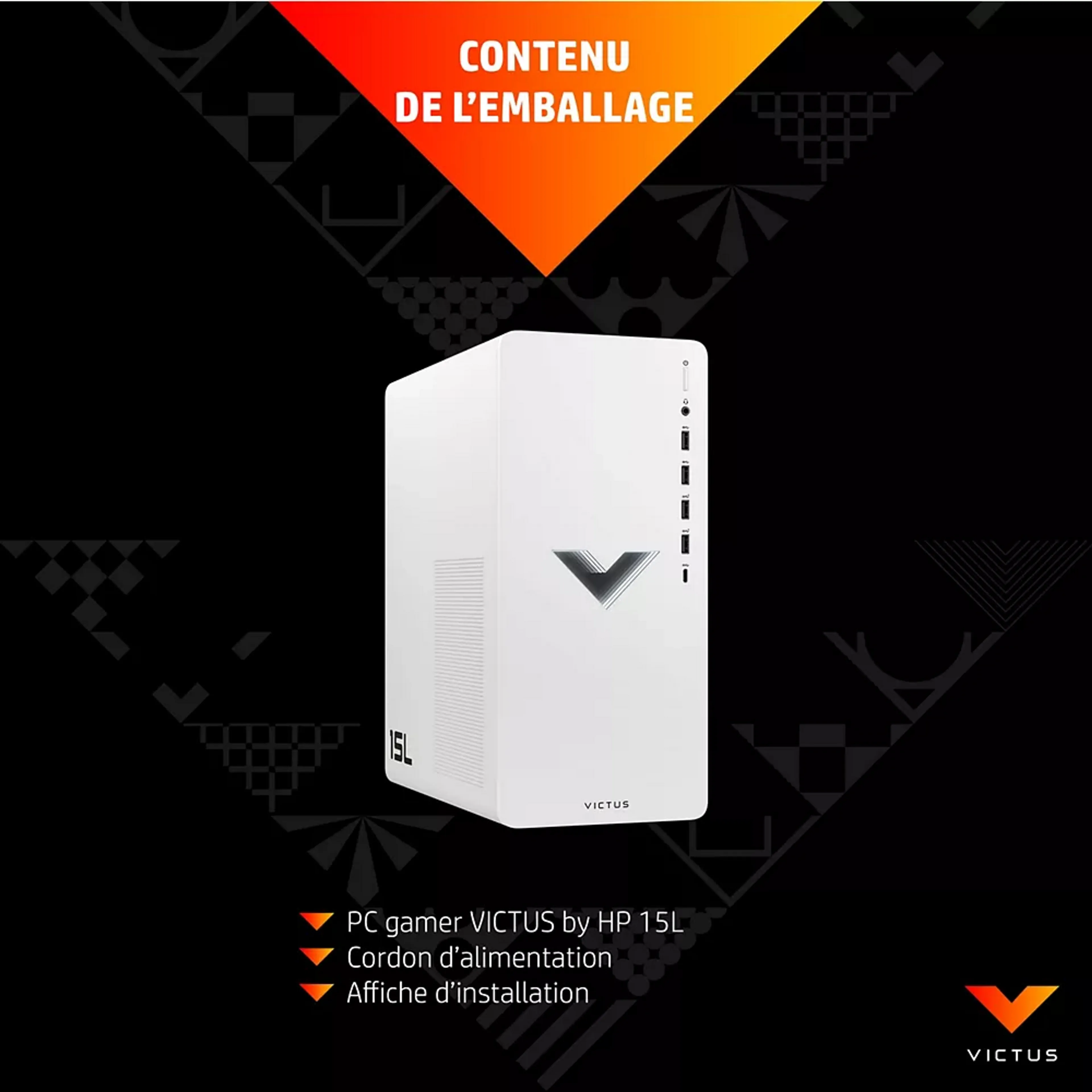HP Pc Gamer Victus i7 16Go 512Go RTX 4060 - TG02-0080nf image