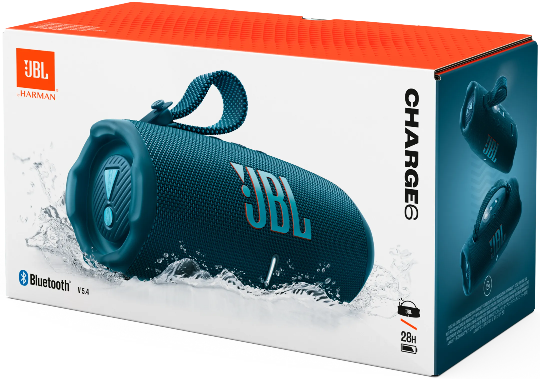 JBL Bluetooth speaker Charge 6 - Blue image