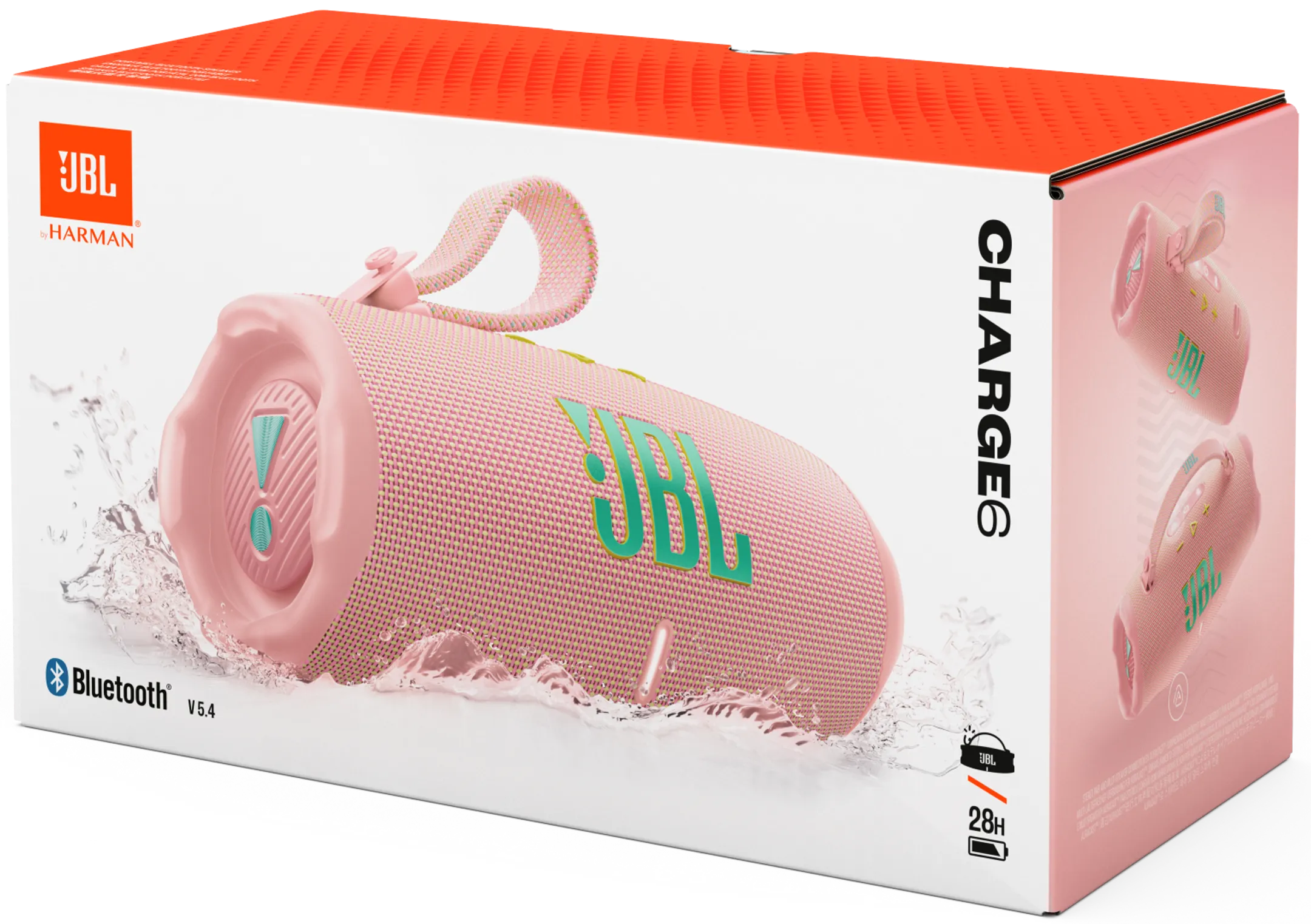 JBL Enceinte Bluetooth Charge 6 - Rose image