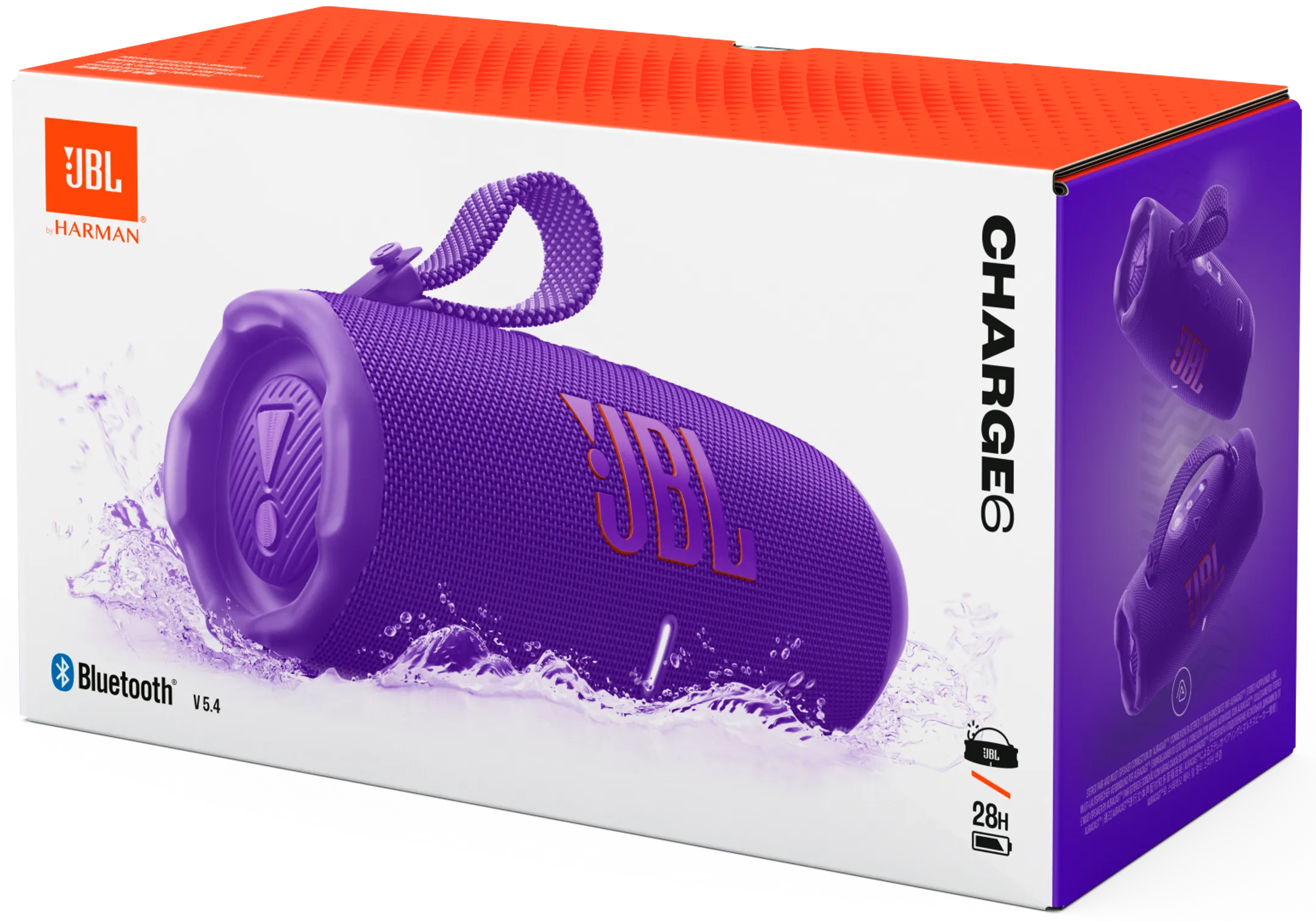 JBL Bluetooth speaker Charge 6 - Purple image